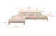 Ecksofa MONA
