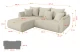 Ecksofa TOKO-L