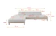 Ecksofa MONA