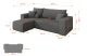 Ecksofa SENO-L