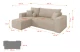 Ecksofa SENO-L