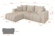 Ecksofa MILA-L-v1