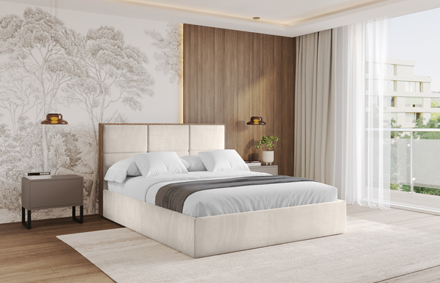 Polsterbett LILA - 6
