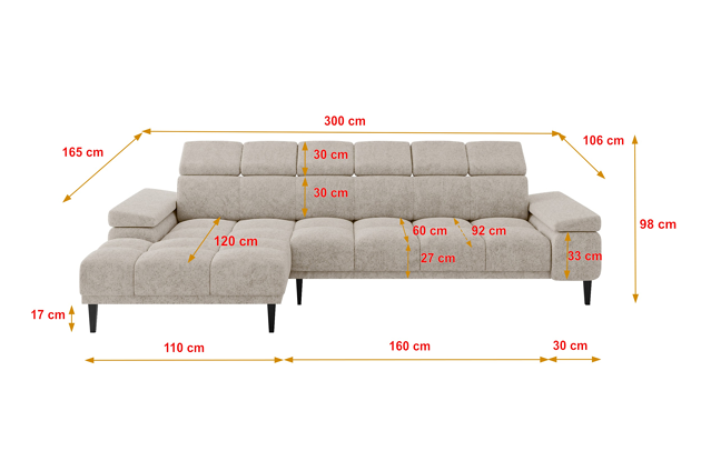 Ecksofa SERI - 4