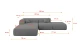 Ecksofa OVLY-L