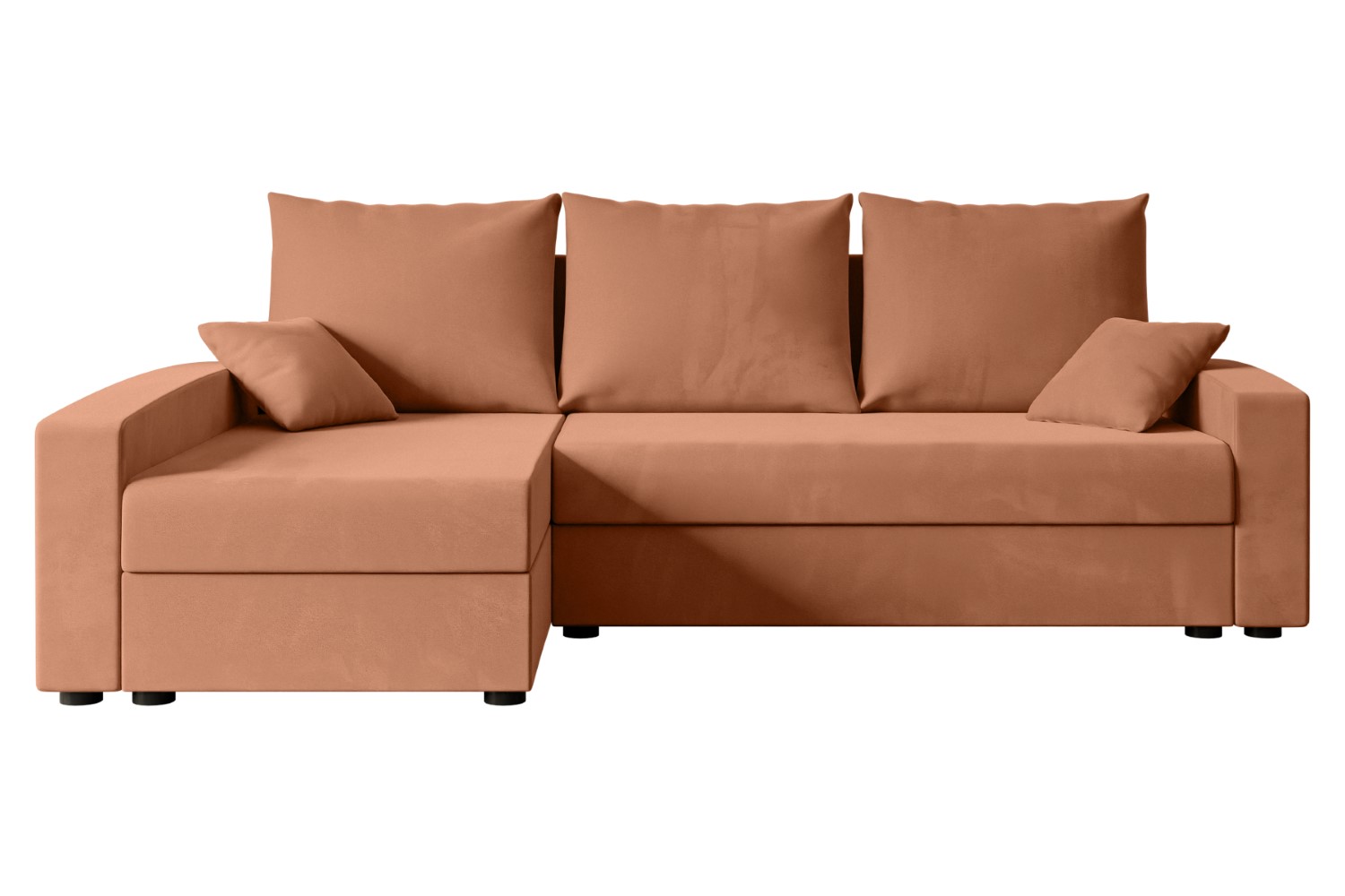 Ecksofa ALESIA-L Apricot - Kronos 41