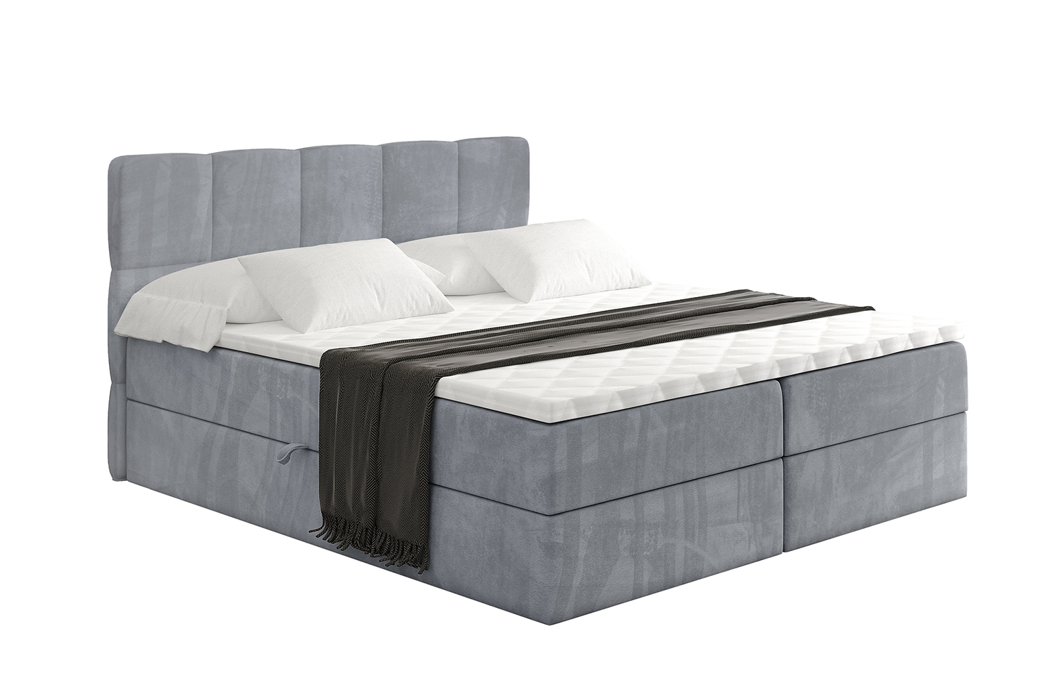 Boxbett LIRO 120x200 cm Grau - Casablanca 2314