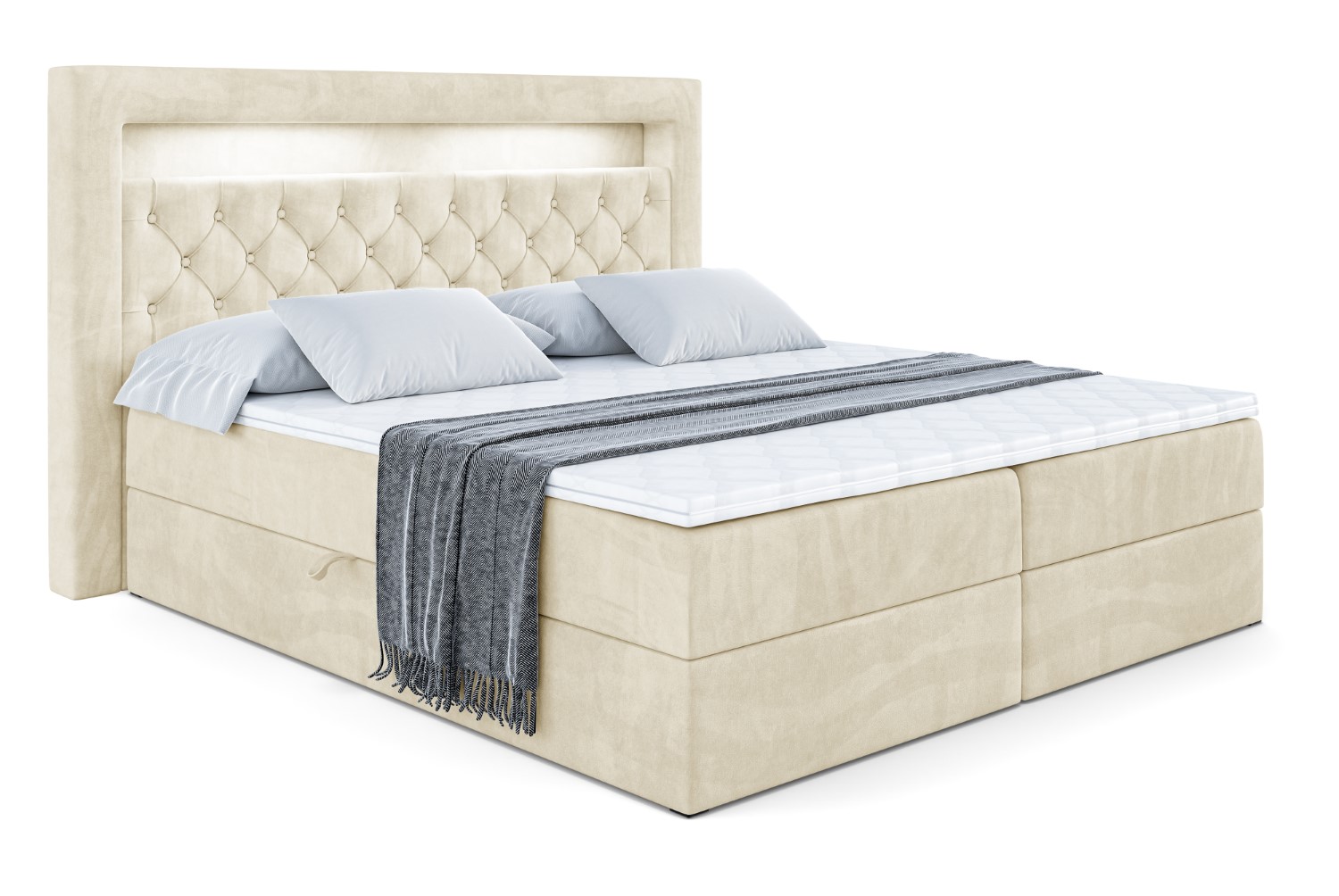 Boxbett NOEL GOLD 120x200 cm Beige - Monolith 4