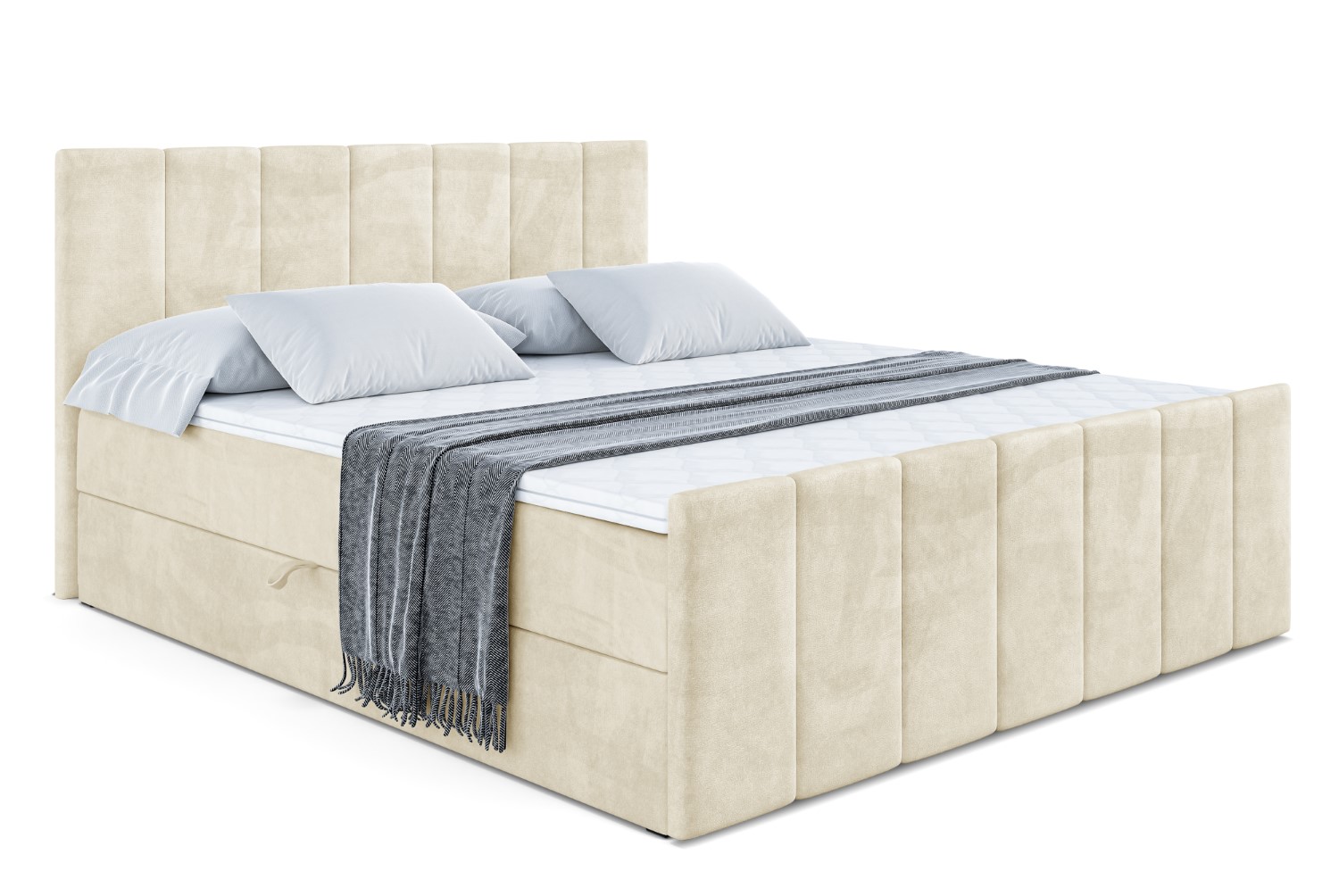 Boxbett MOETI-Z 200x200 cm Beige - Monolith 4
