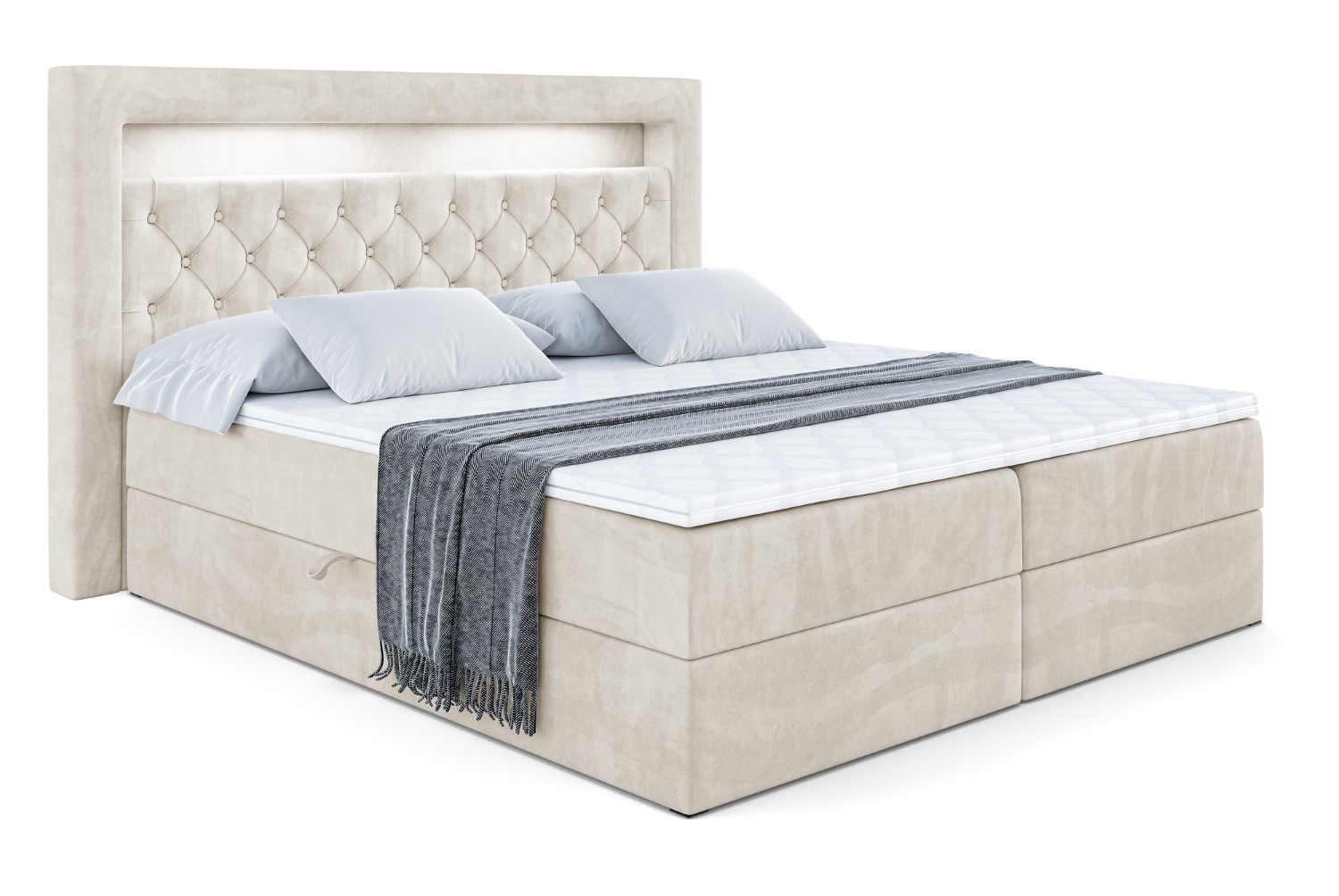 Boxbett NOEL GOLD 120x200 cm Beige - Casablanca 2301