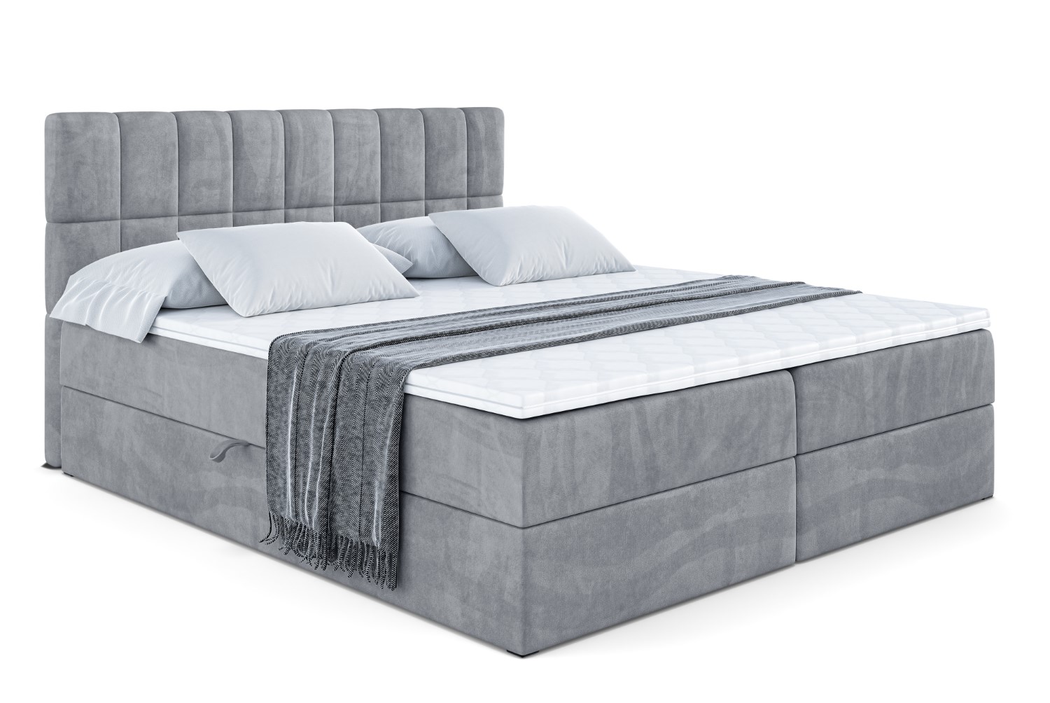 Boxbett MIAMI 120x200 cm Grau - Casablanca 2314