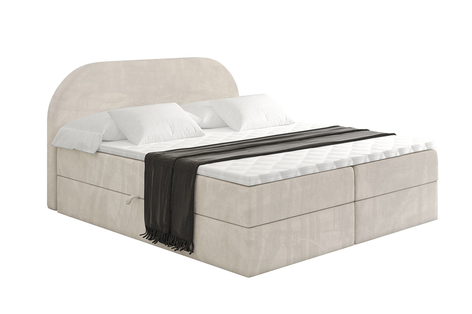 Boxbett NOX 200x200 cm Beige - Casablanca 2301