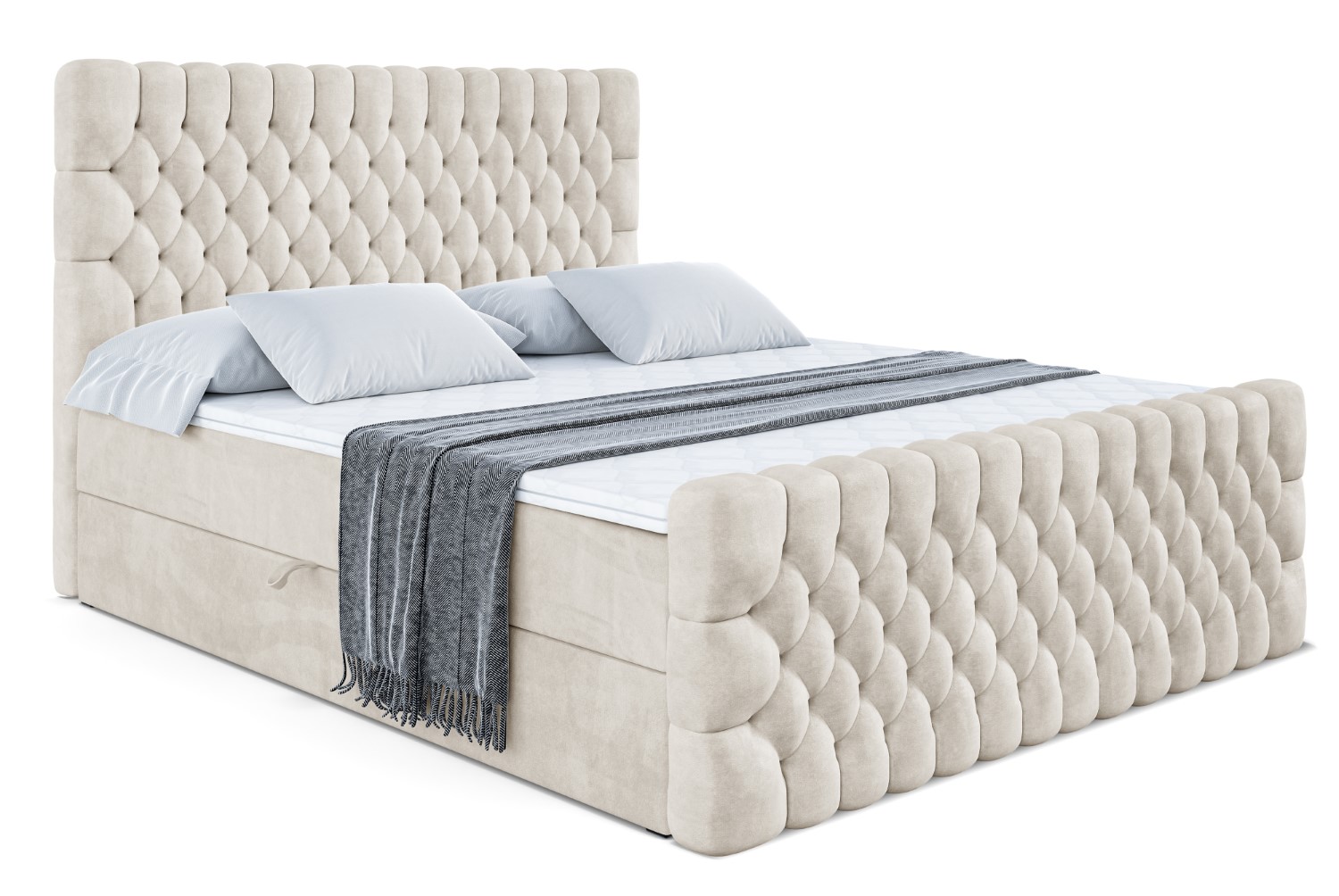 Boxbett SERENE-Z 180x200 cm Beige - Casablanca 2301
