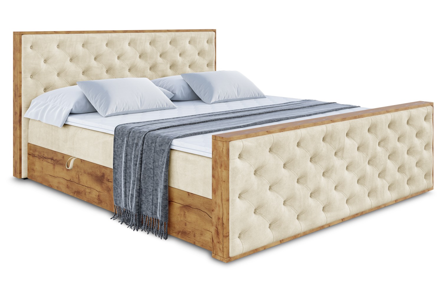 Boxbett LOLLI3-Z 160x200 cm Beige - Monolith 4