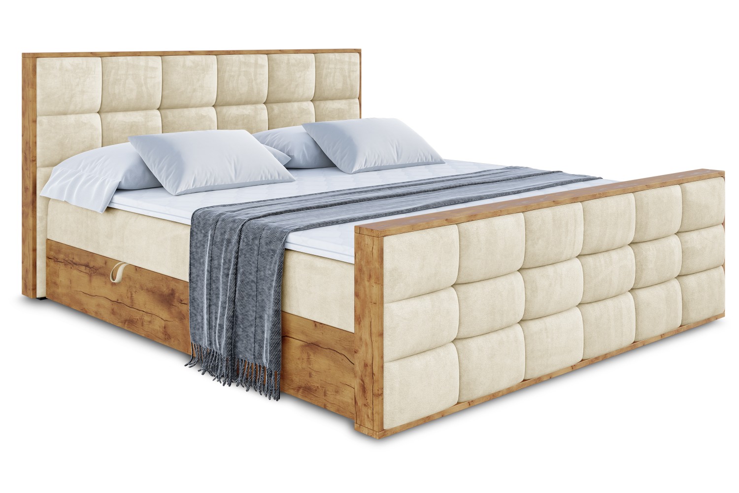 Boxbett LOLLI2-Z 120x200 cm Beige - Monolith 4