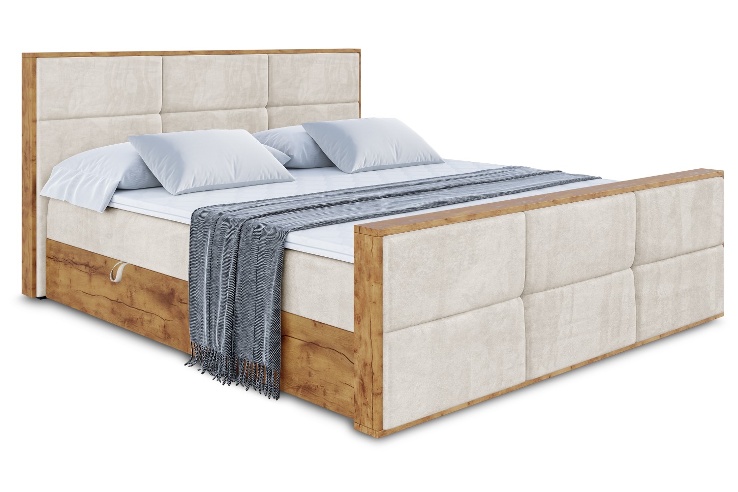 Boxbett LOLLI1-Z 180x200 cm Beige - Casablanca 2301