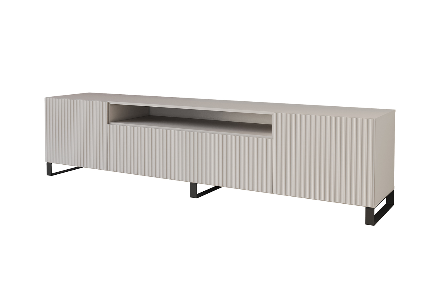 Lowboard NOA offen 200 cm Kaschmir