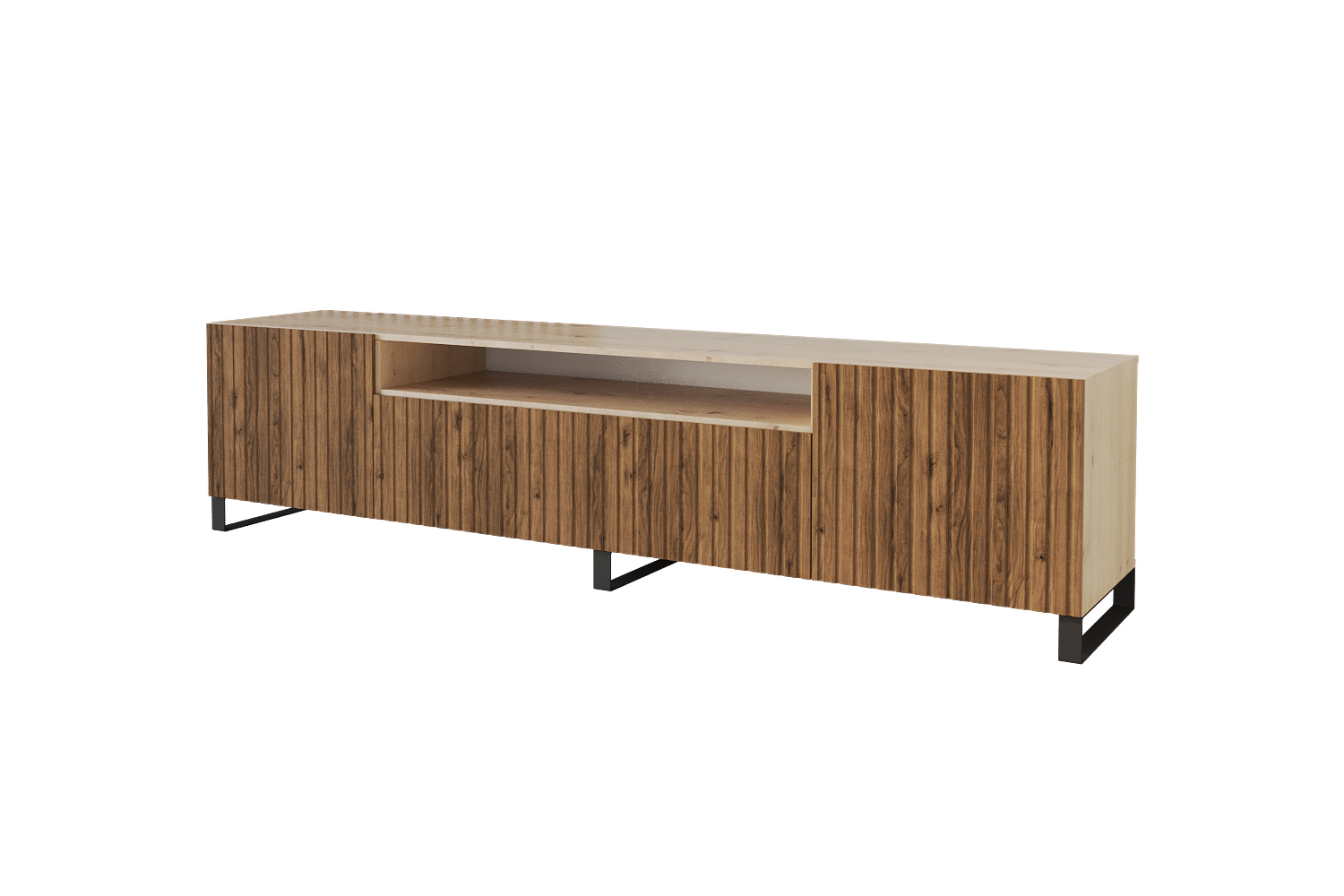 Lowboard KITO offen 200 cm Artisan und Katania