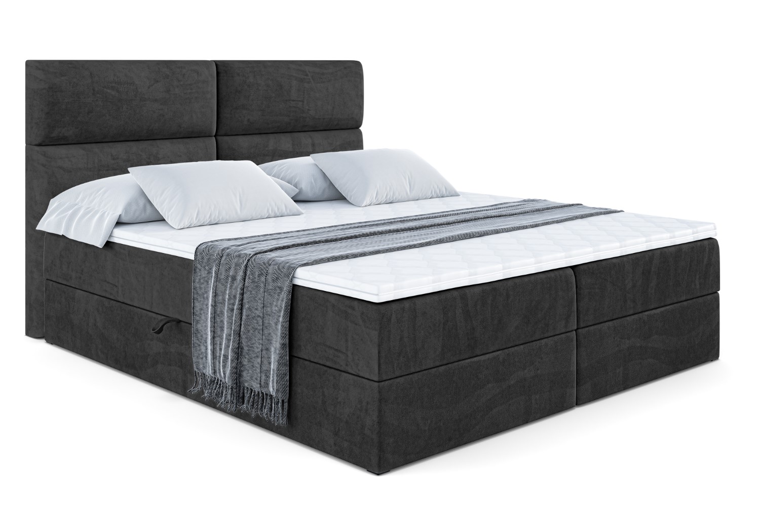 Boxbett BOXI3 160x200 cm Schwarz - Casablanca 2316