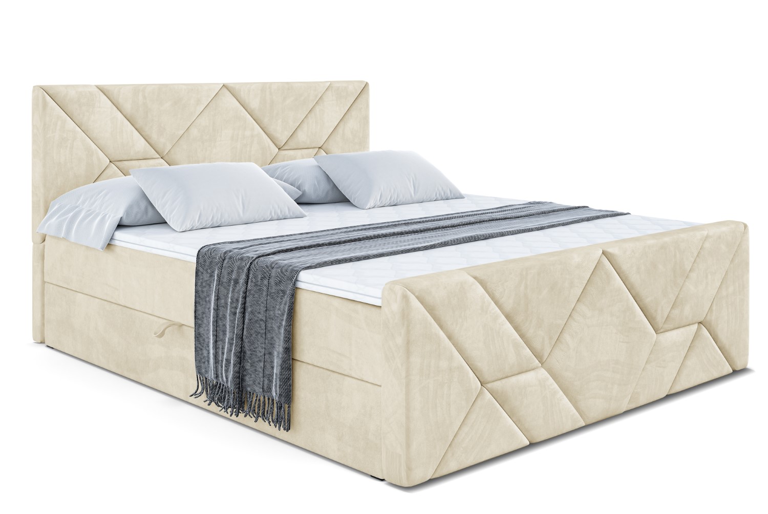 Boxbett BARWA-Z 200x200 cm Beige - Monolith 4