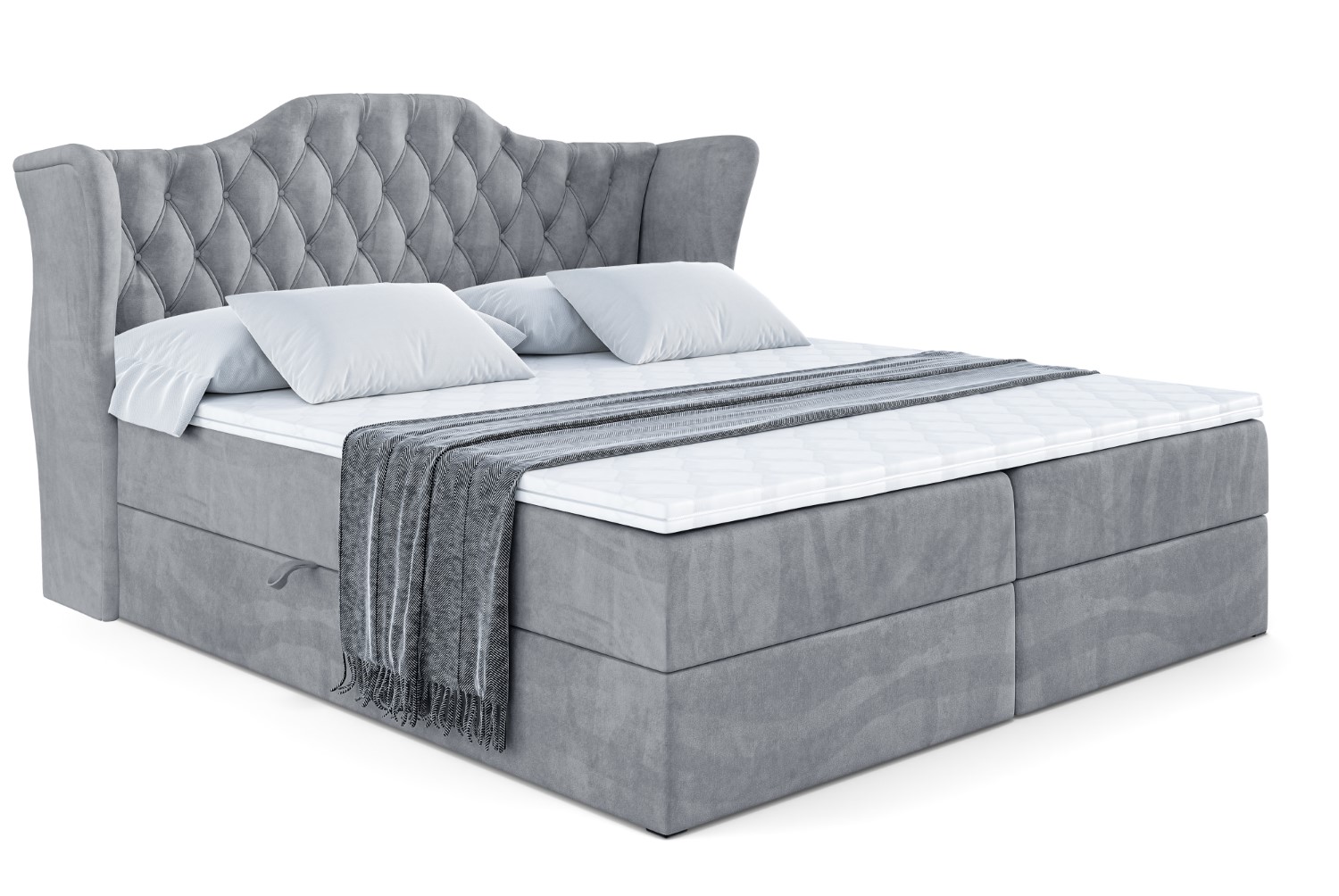 Boxbett VILA 120x200 cm Grau - Casablanca 2314