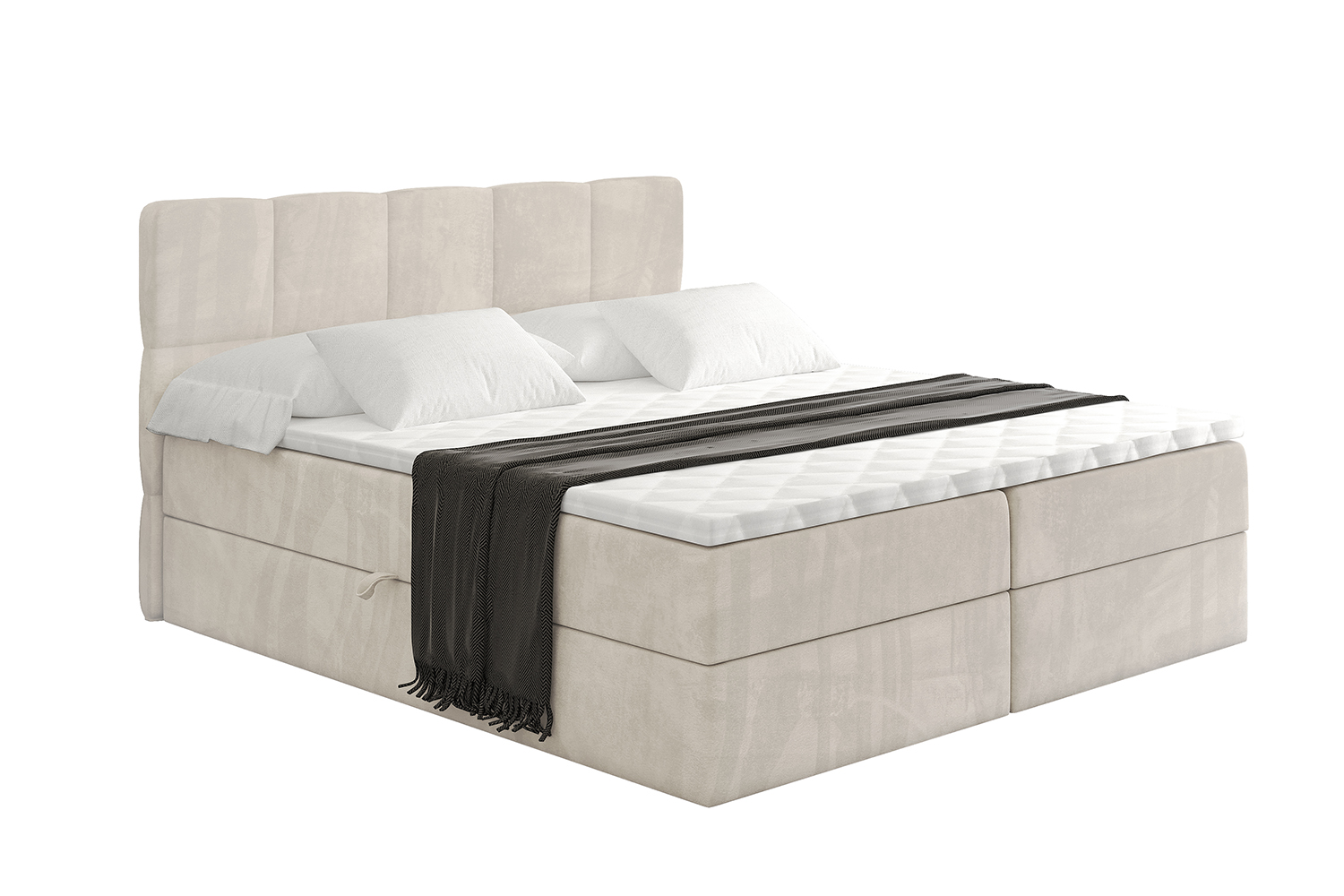 Boxbett LIRO 120x200 cm Beige - Casablanca 2301