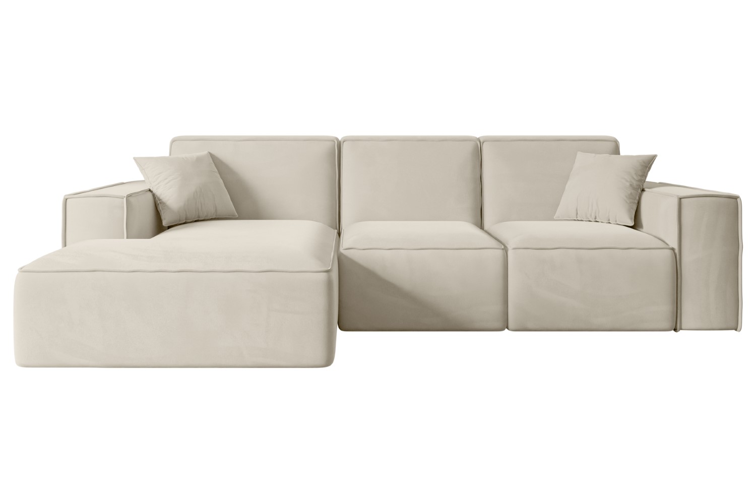 Ecksofa SERRA-L Beige - Paros 01