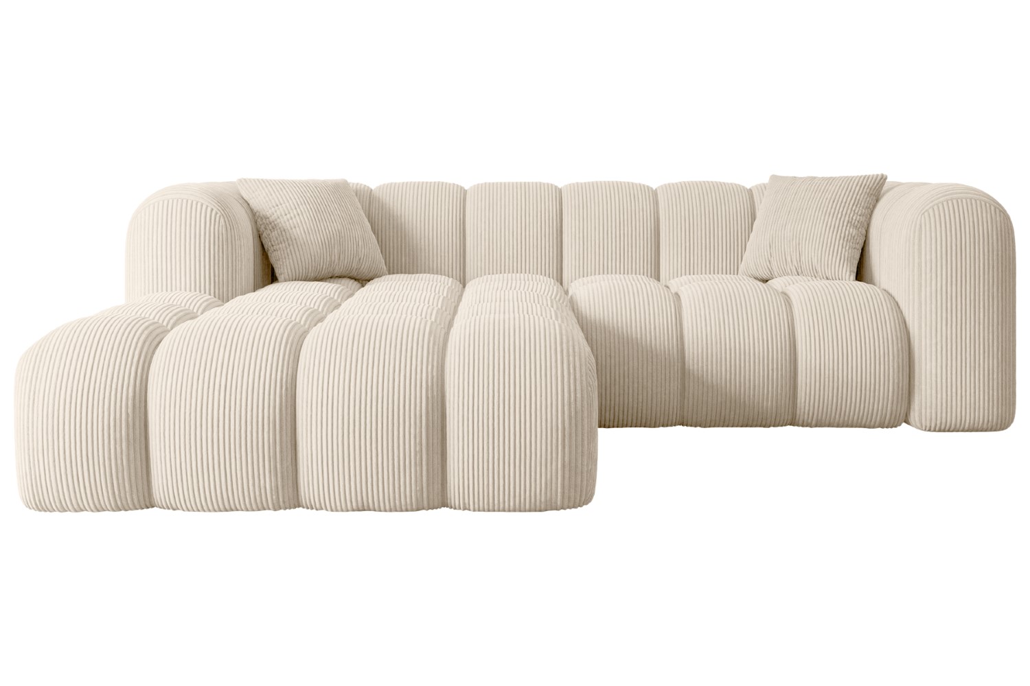 Ecksofa OLEA-L1 Beige - Poso 105