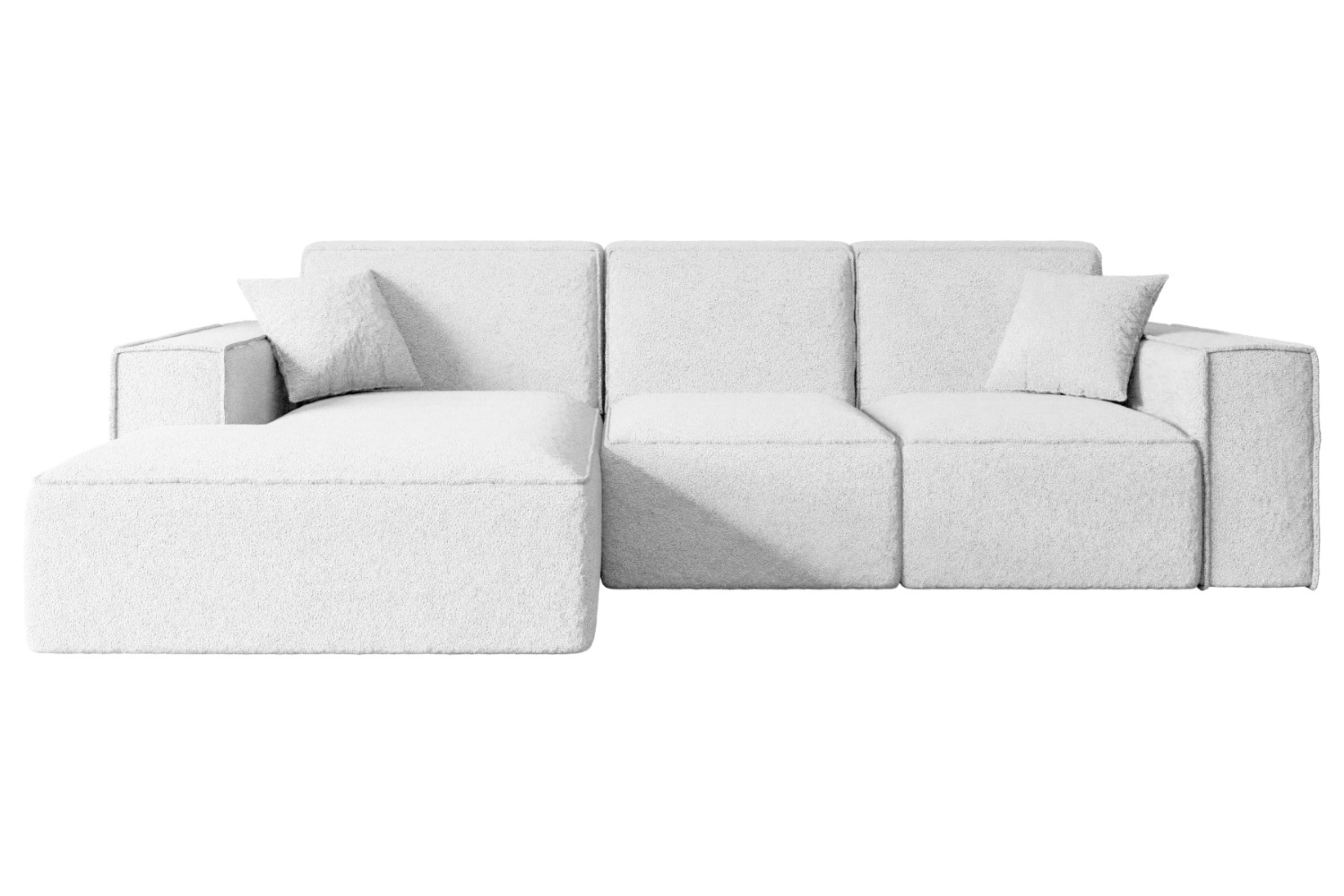 Ecksofa SERRA-L Weiß - Quelle 01