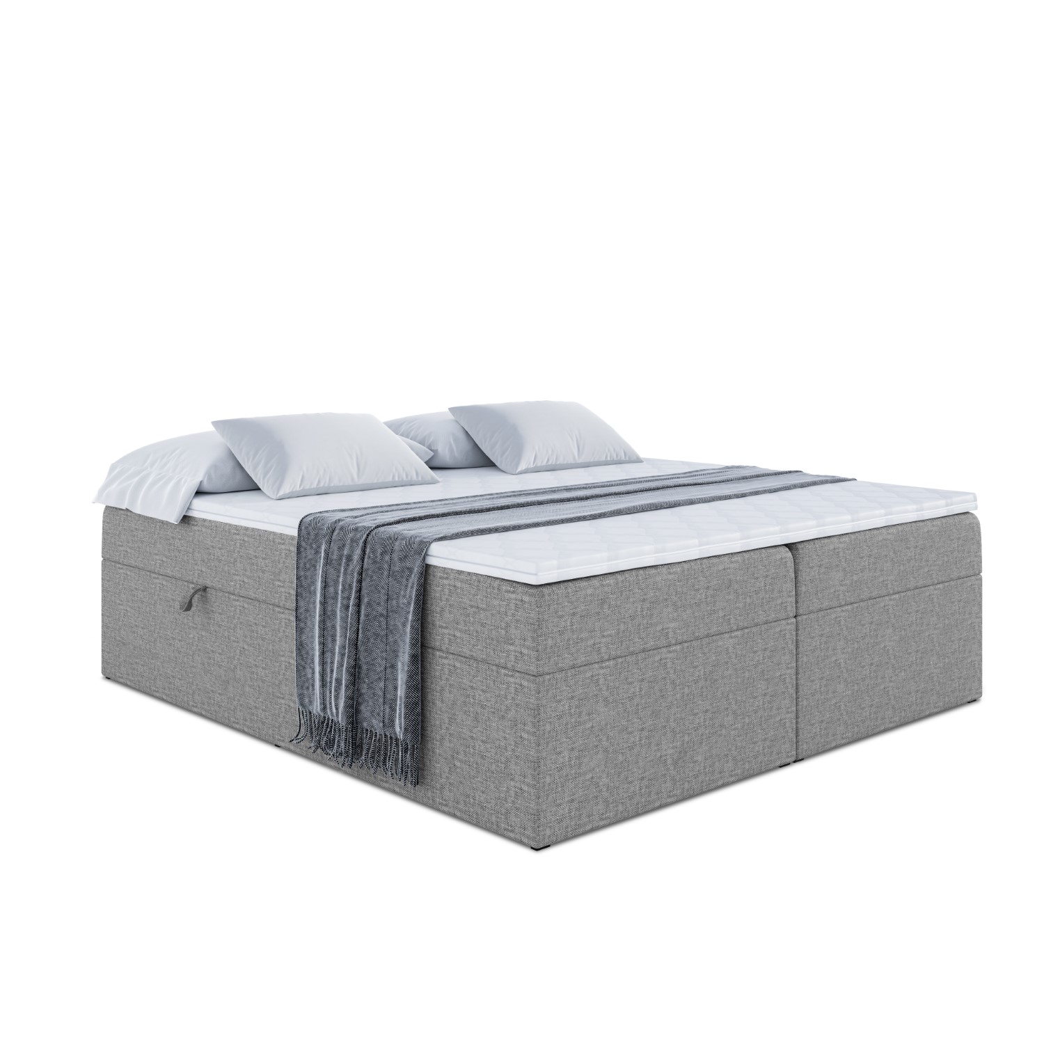 Boxbett MARCE-BW 160x200 cm Grau - Inari 99