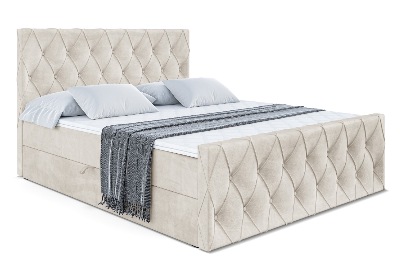 Boxbett AMAY 120x200 cm Beige - Casablanca 2301