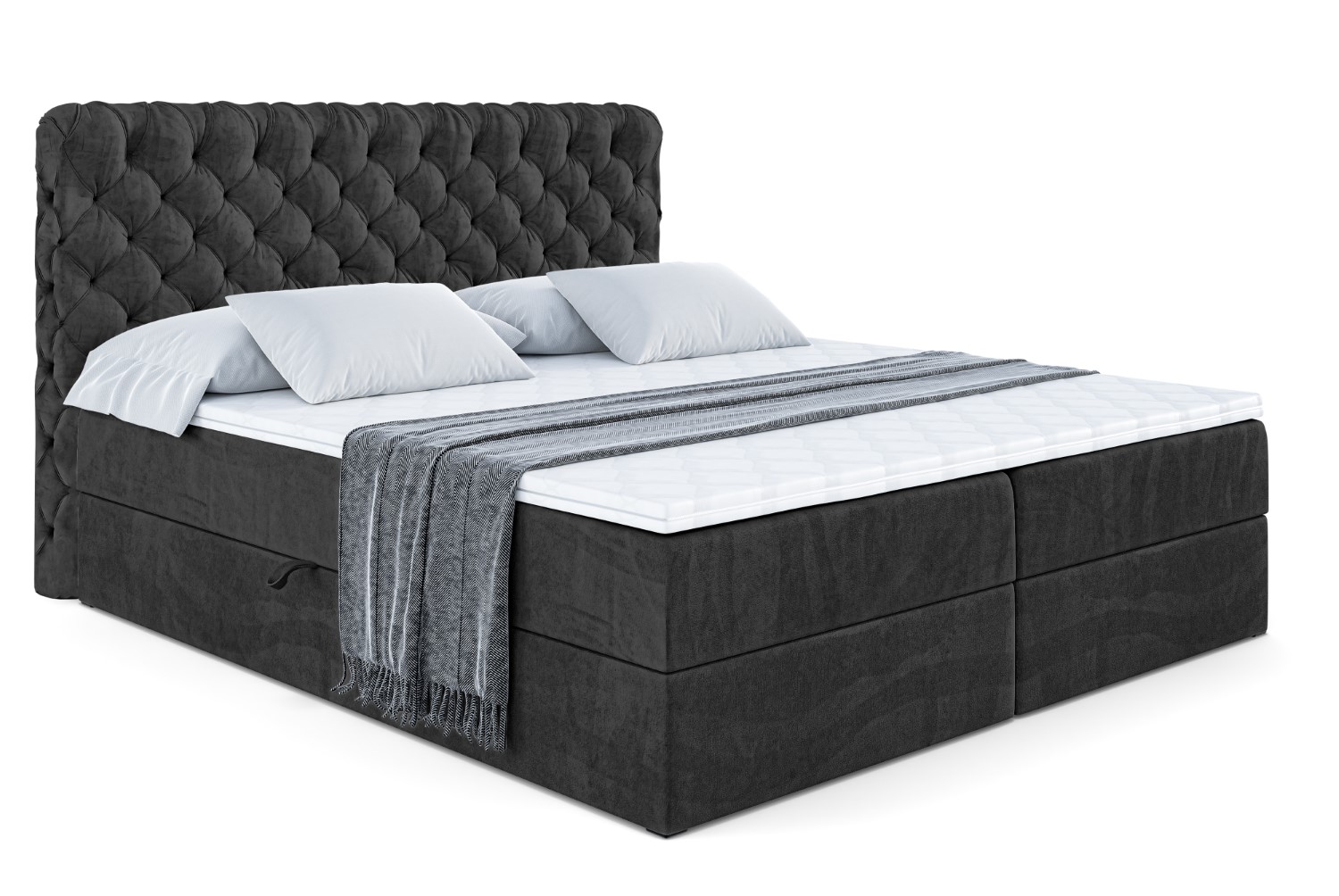 Boxbett BOXI8 180x200 cm Schwarz - Casablanca 2316