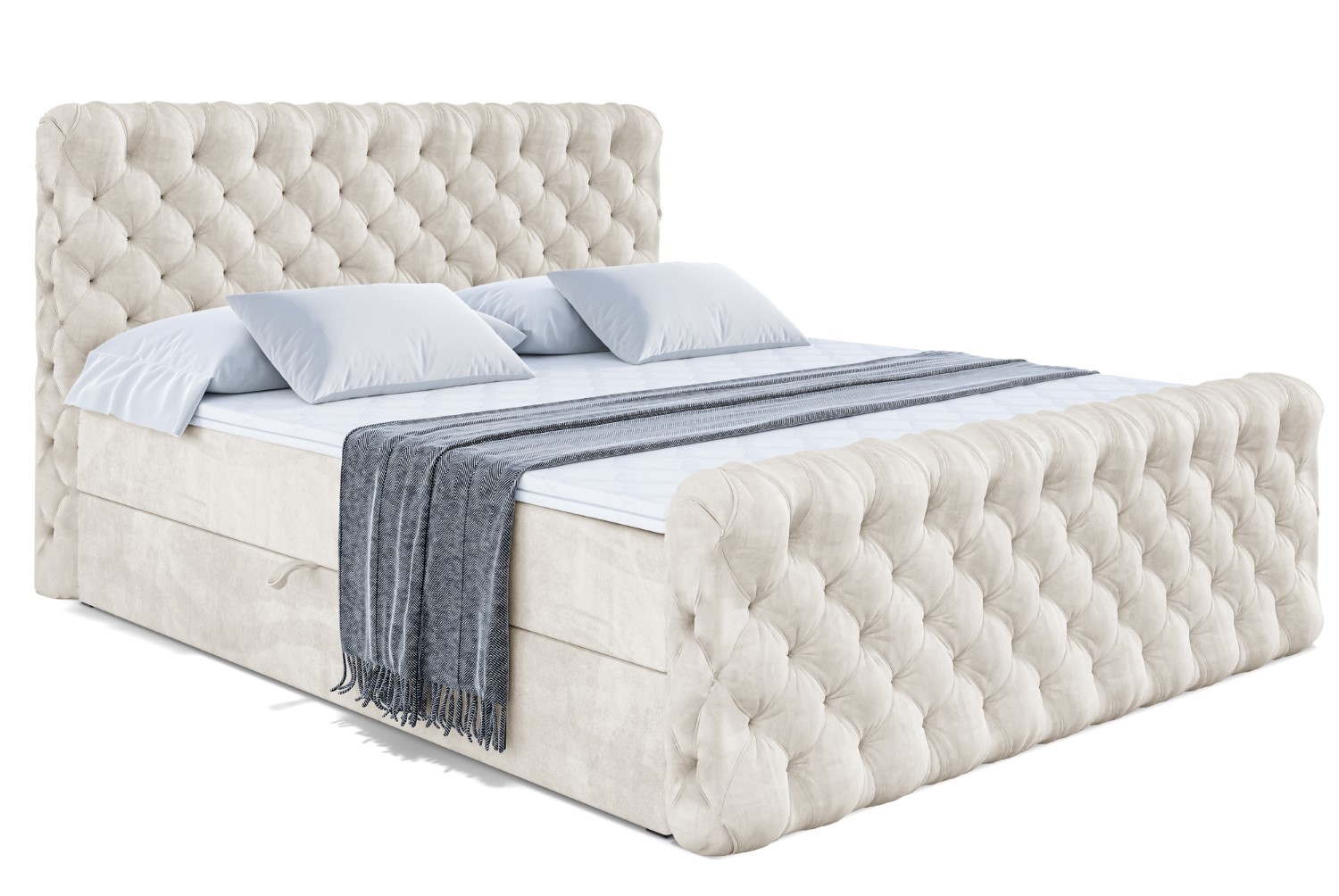 Boxbett BOXI8-Z 160x200 cm Beige - Casablanca 2301