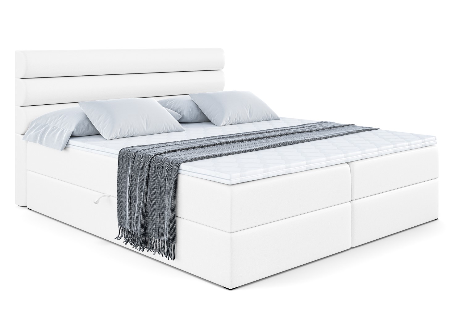 Boxbett CELESTIA 120x200 cm Weiß - Soft 17