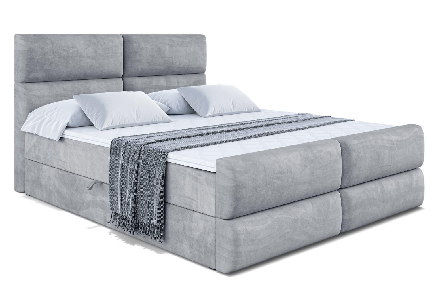 Boxbett BOXI3-Z 140x200 cm Grau - Casablanca 2314