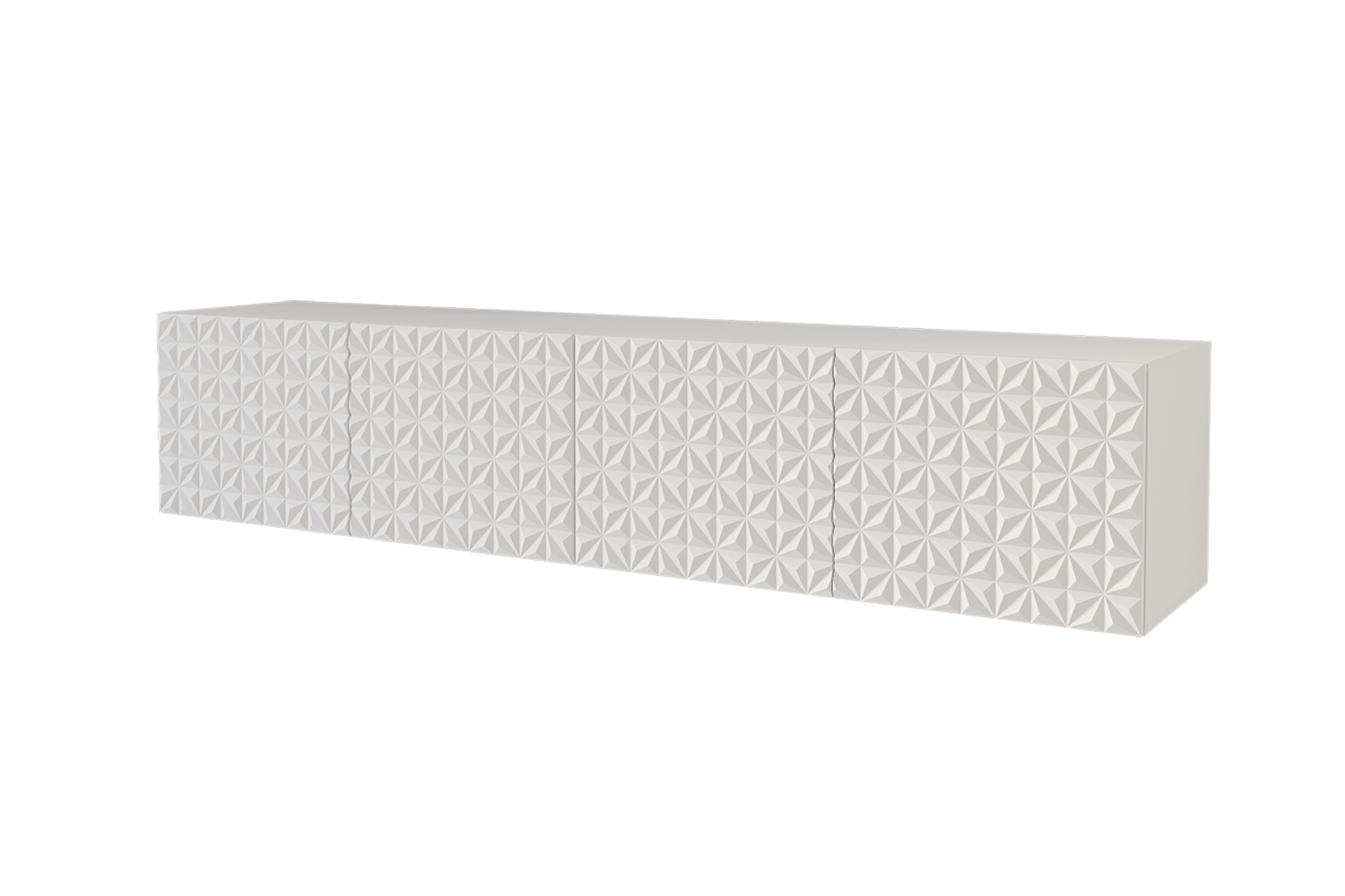 Lowboard VIRA 2 x 100 cm Weiß