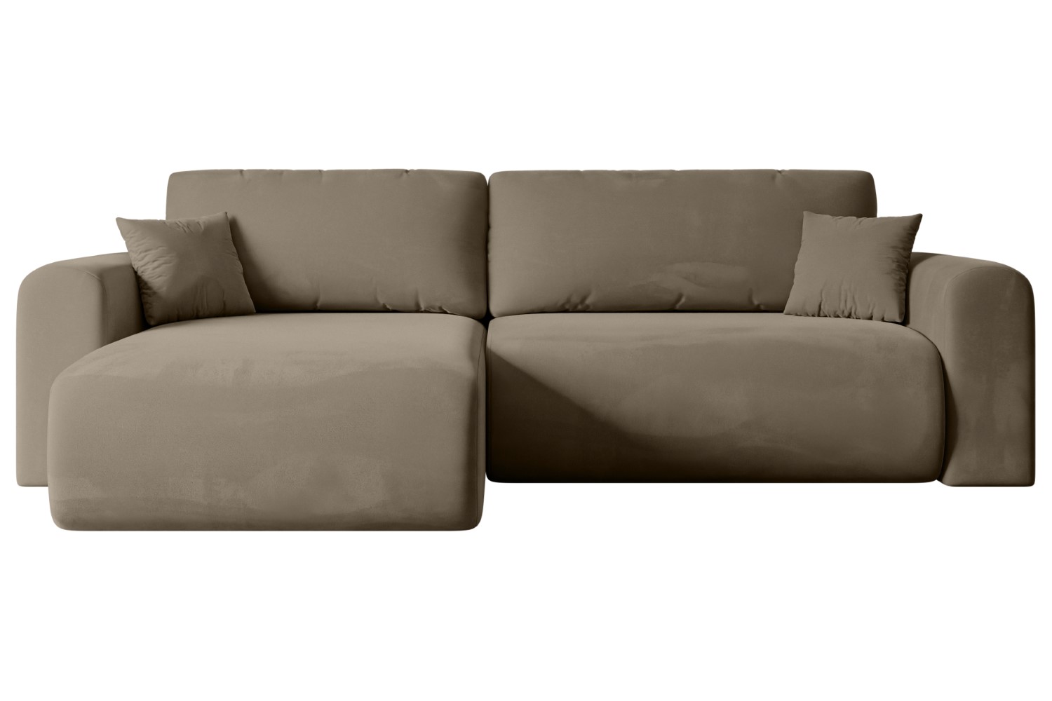 Ecksofa ORRO-L Braun - Paros 03