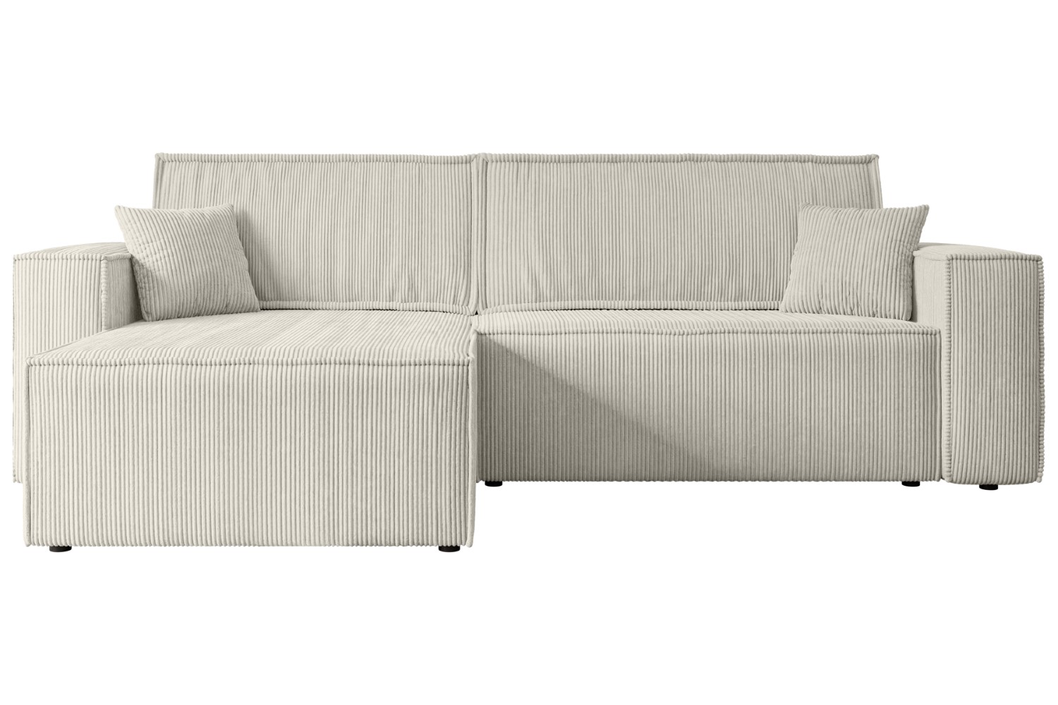Ecksofa CELTIC-XL Cremeweiß - Poso 100