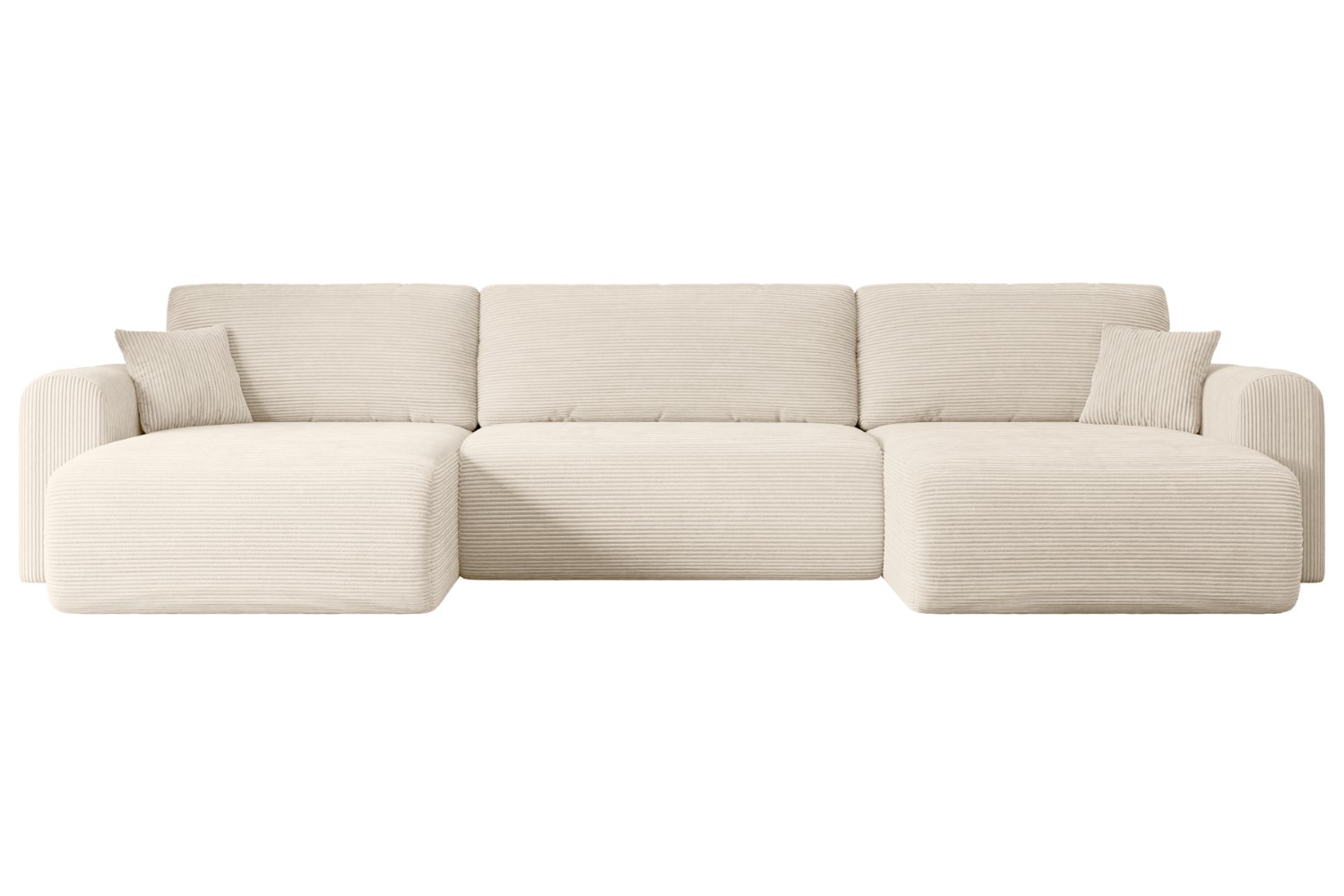 Wohnlandschaft ORRO-U Beige - Poso 105