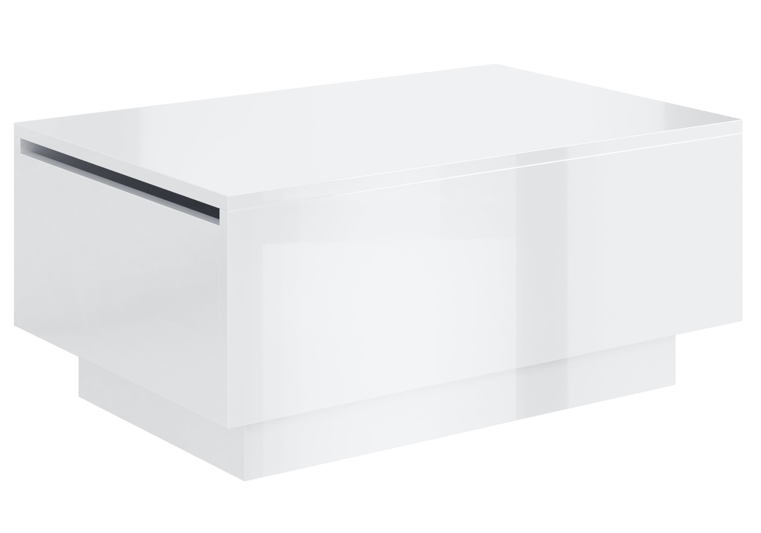 Couchtische MONA9 Weiß Hochglanz