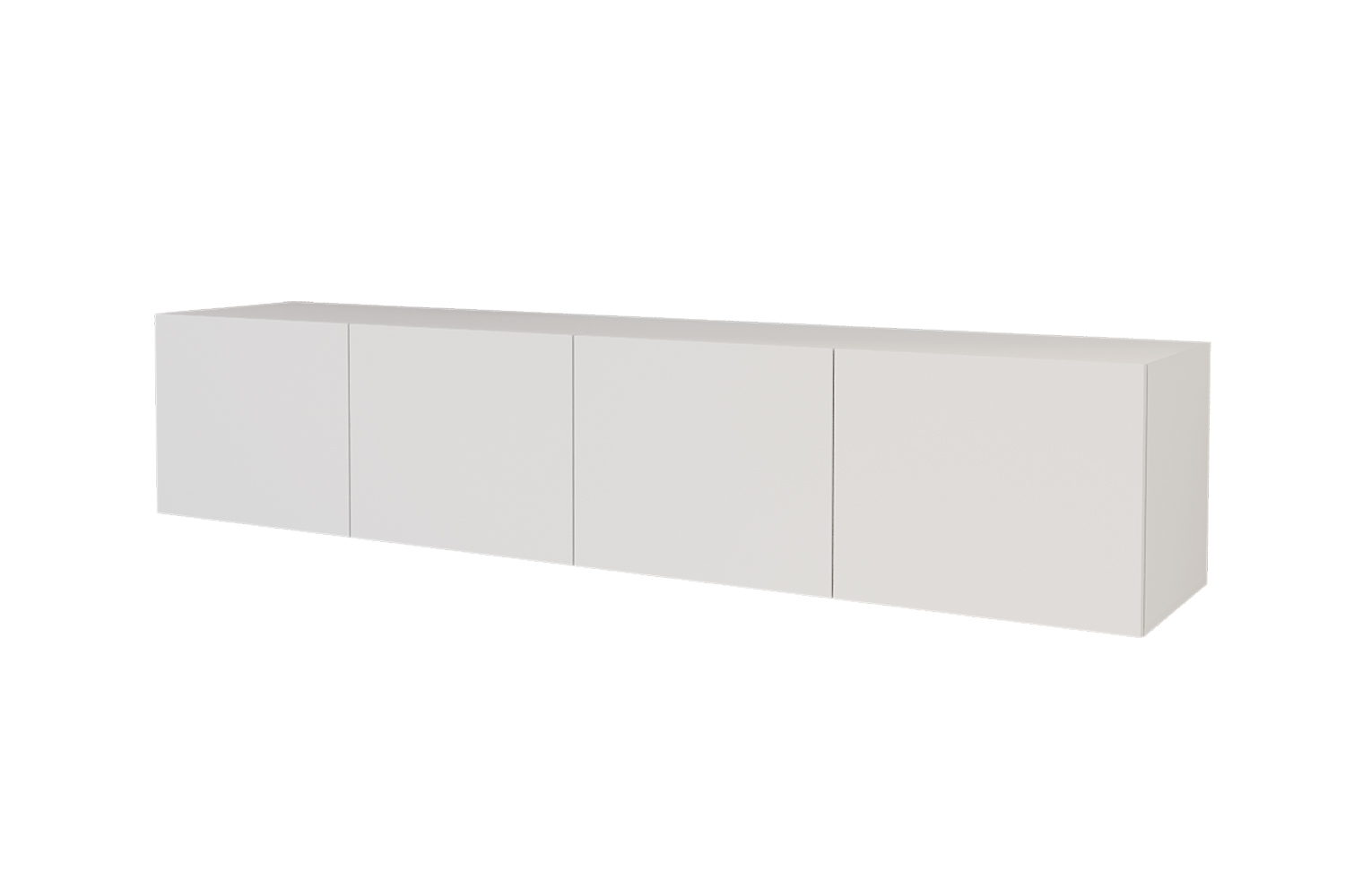 Lowboard ELIO 2 x 100 cm Weiß