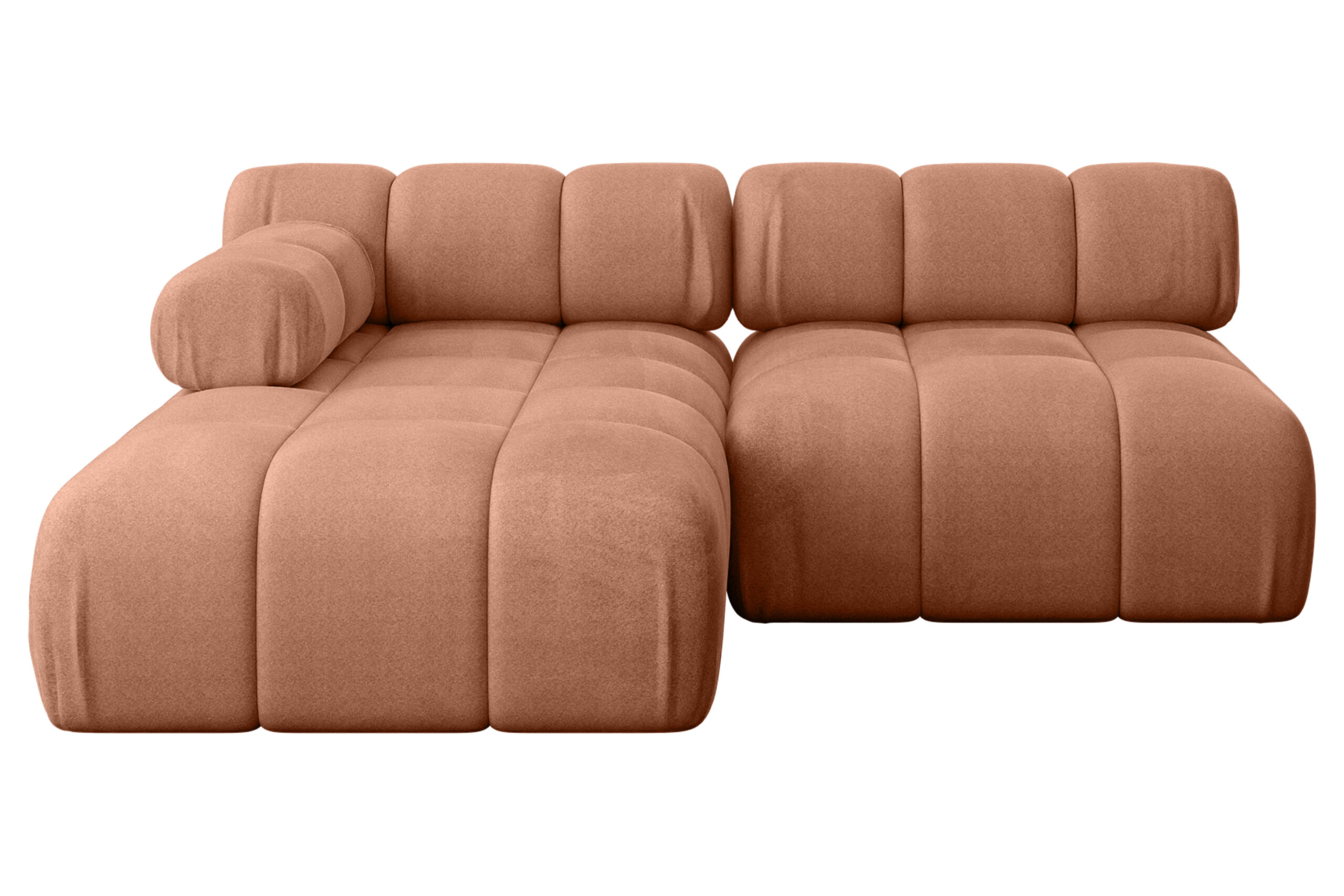 Ecksofa Razon-L1 Apricot - Monolith 61