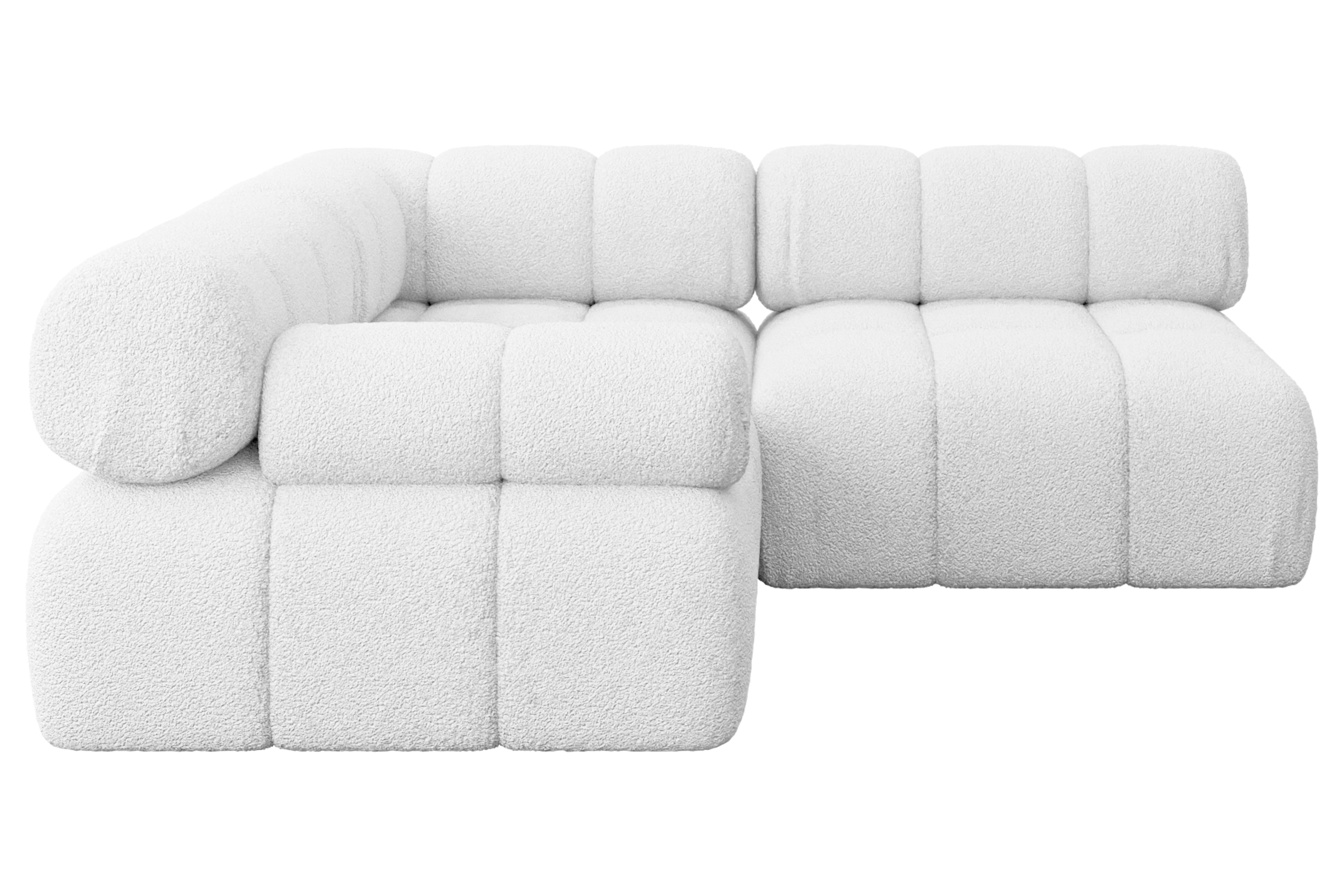 Ecksofa Mende-L1 Weiß - Quelle 01