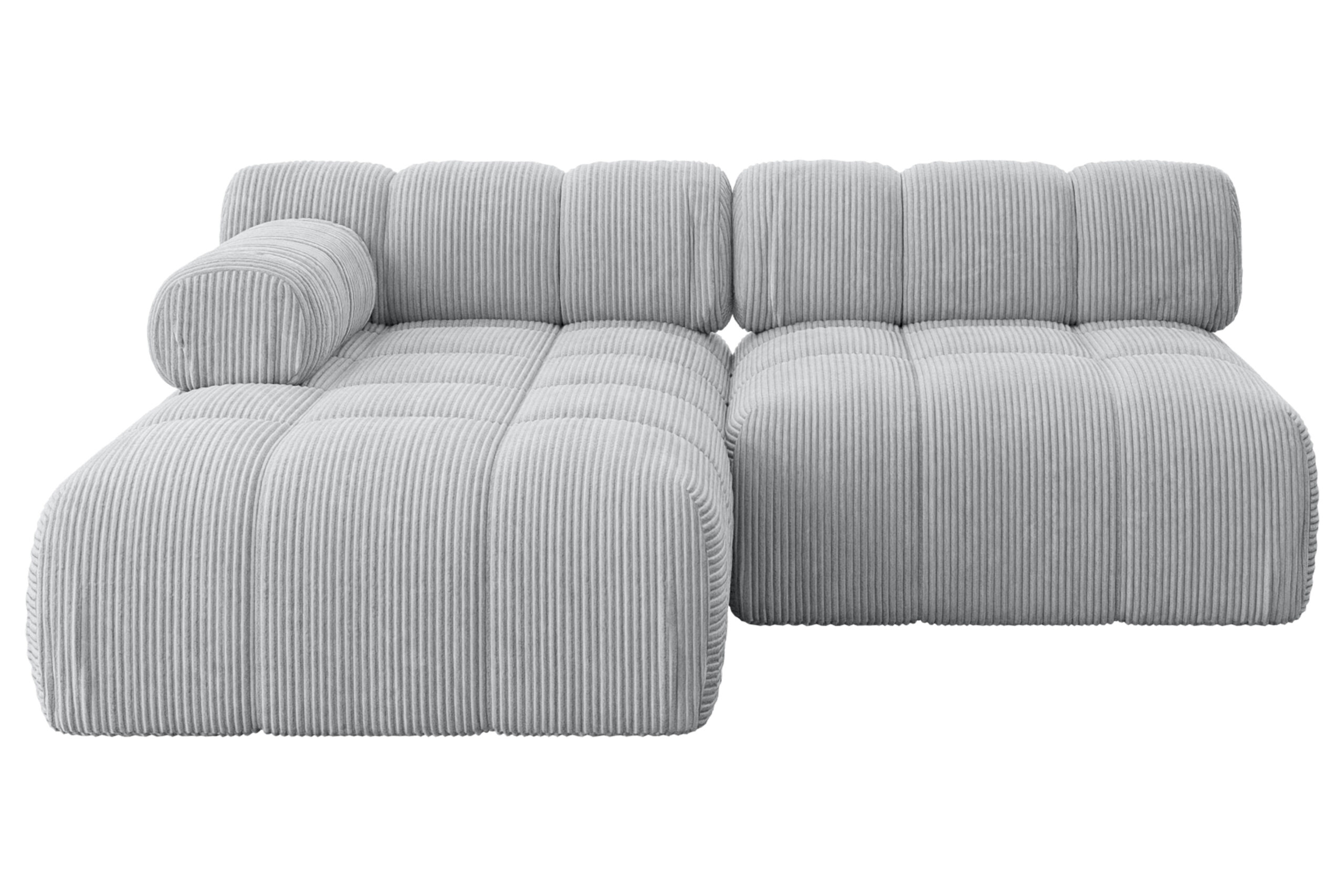 Ecksofa Razon-L1 Grau - Poso 110