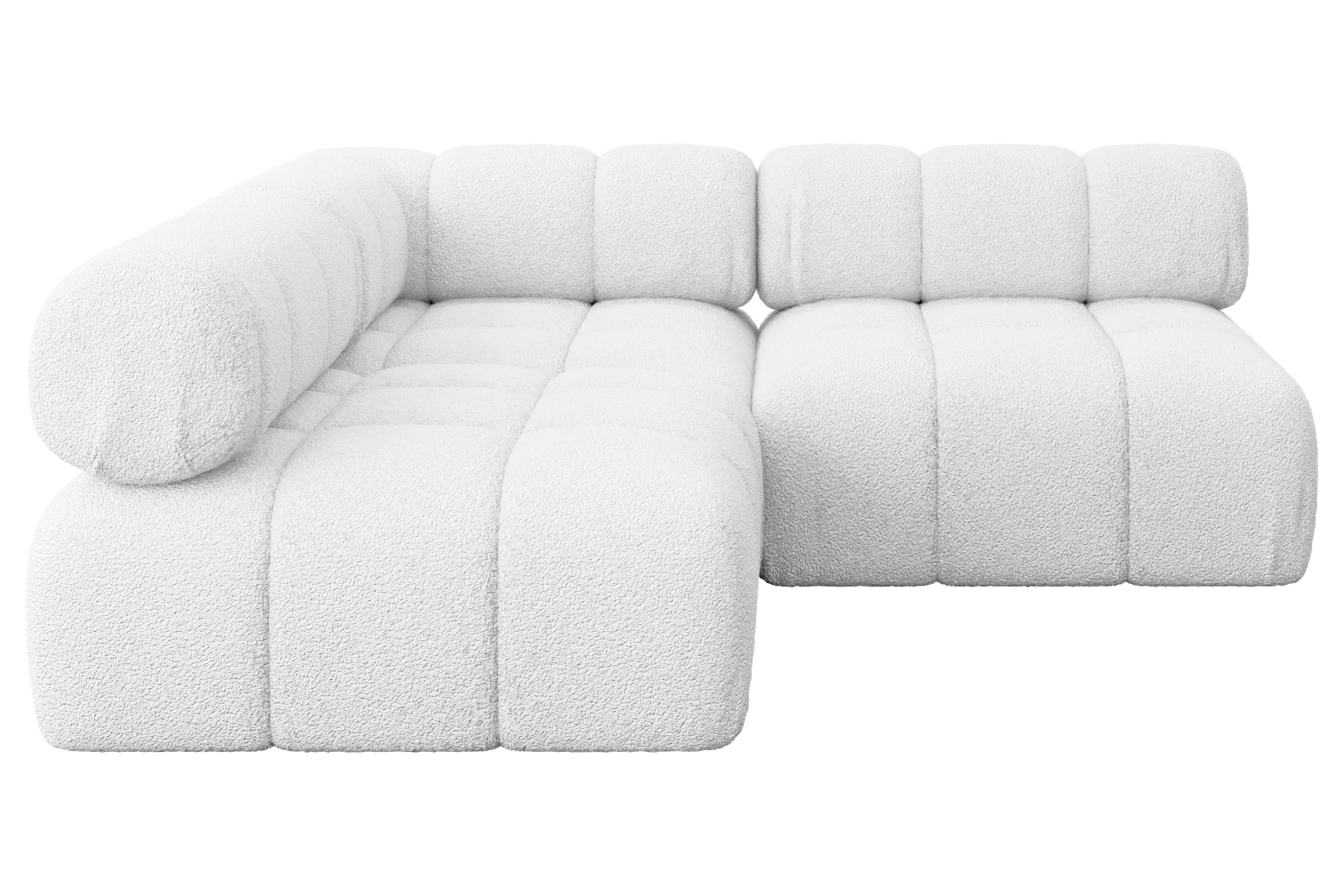 Ecksofa Samaro-L1 Weiß - Quelle 01