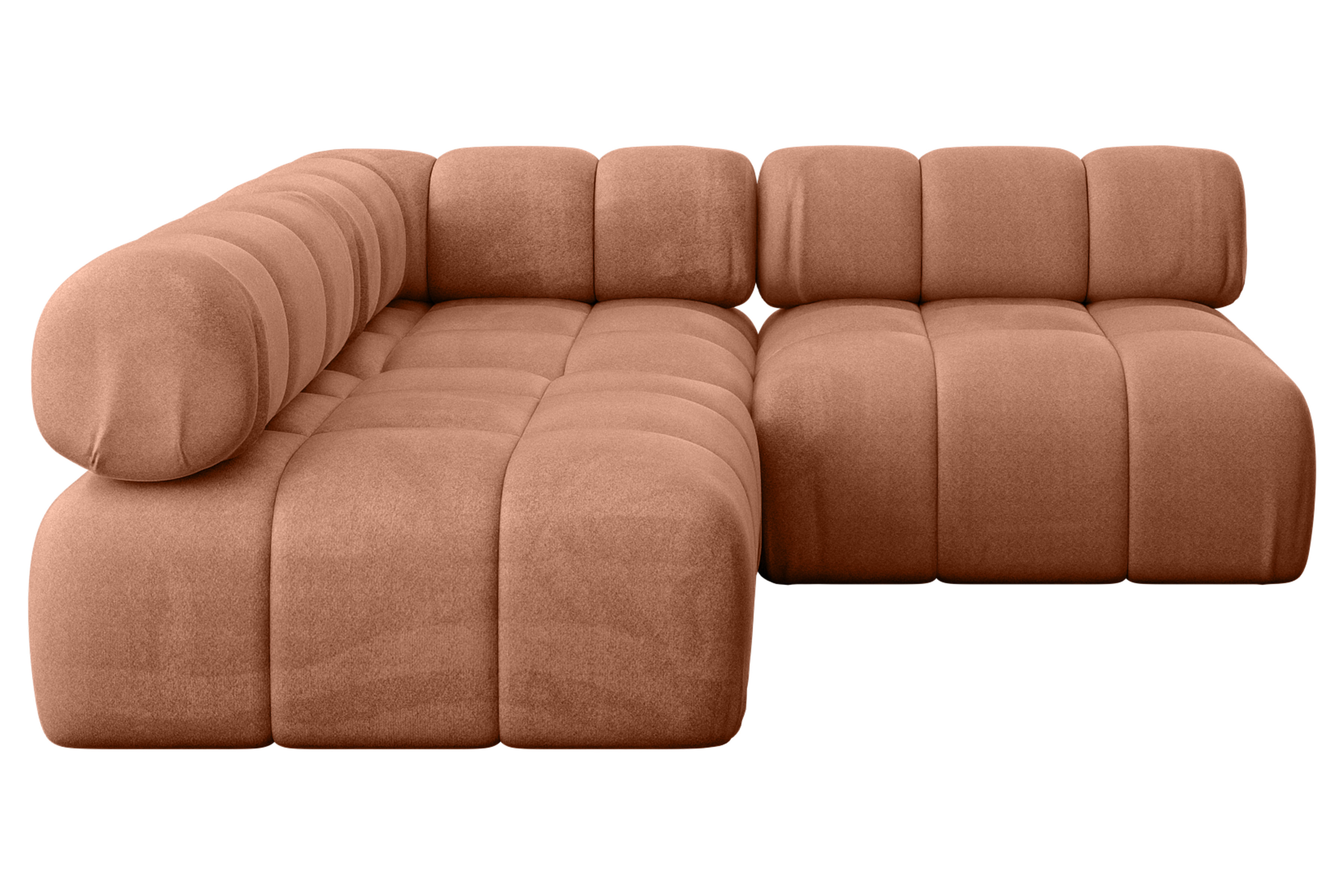 Ecksofa Samaro-L1 Apricot - Monolith 61