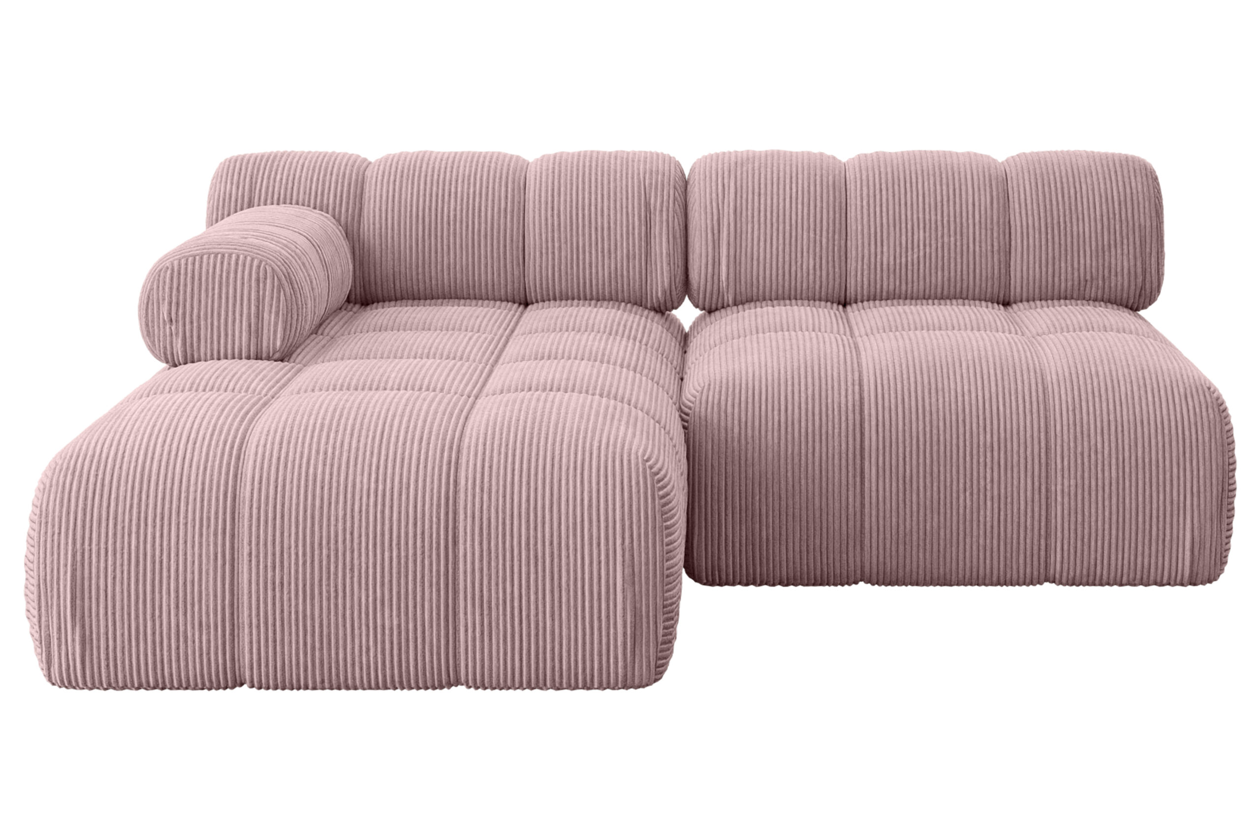 Ecksofa Razon-L1 Rosa - Poso 145