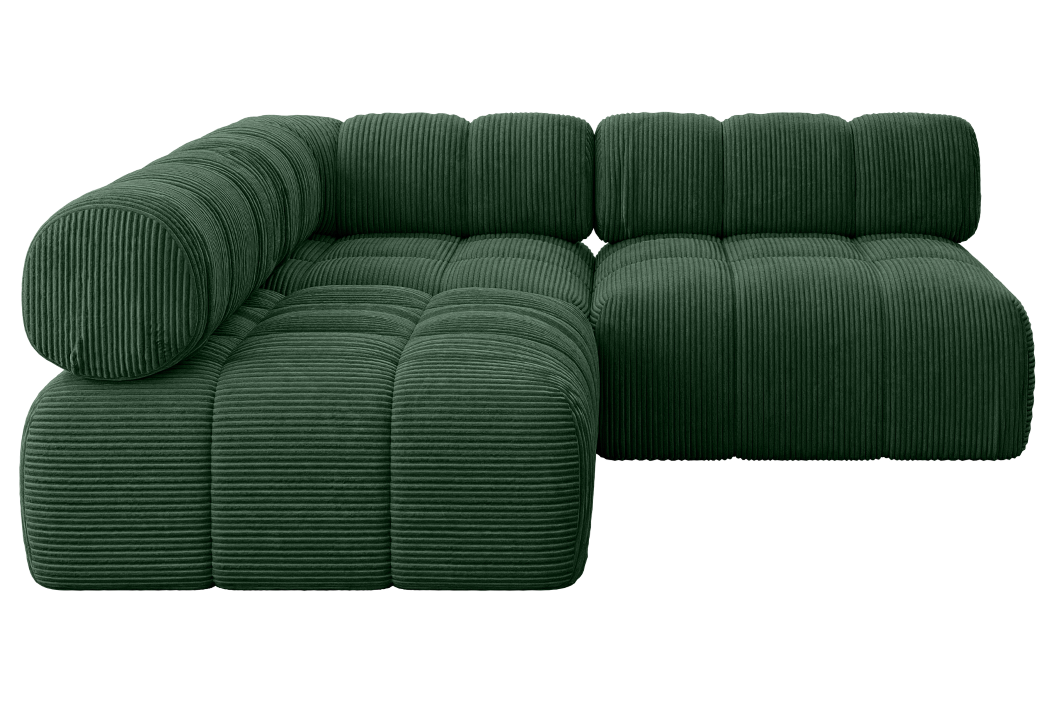 Ecksofa Samaro-L1 Grün - Poso 14