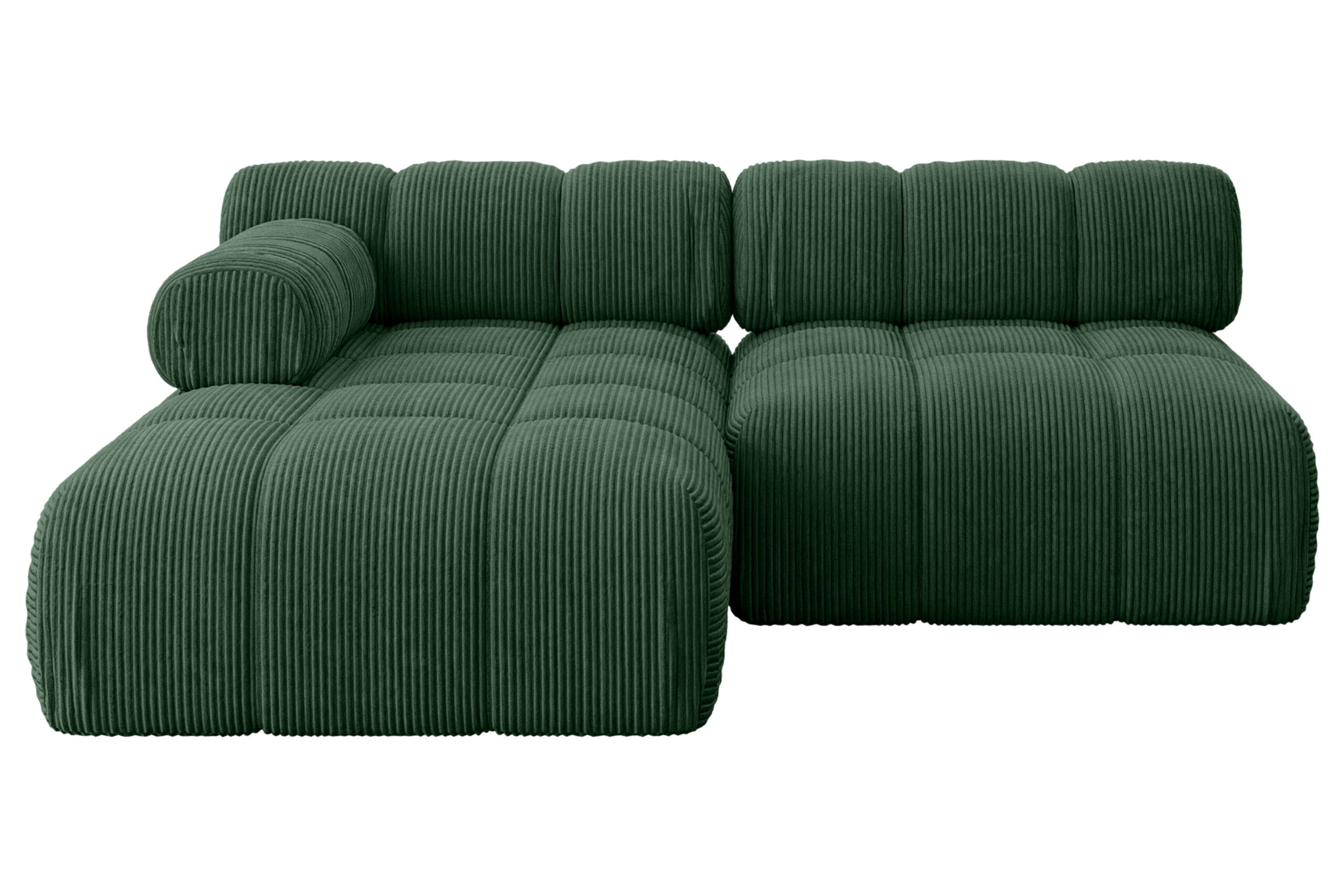 Ecksofa Razon-L1 Grün - Poso 14