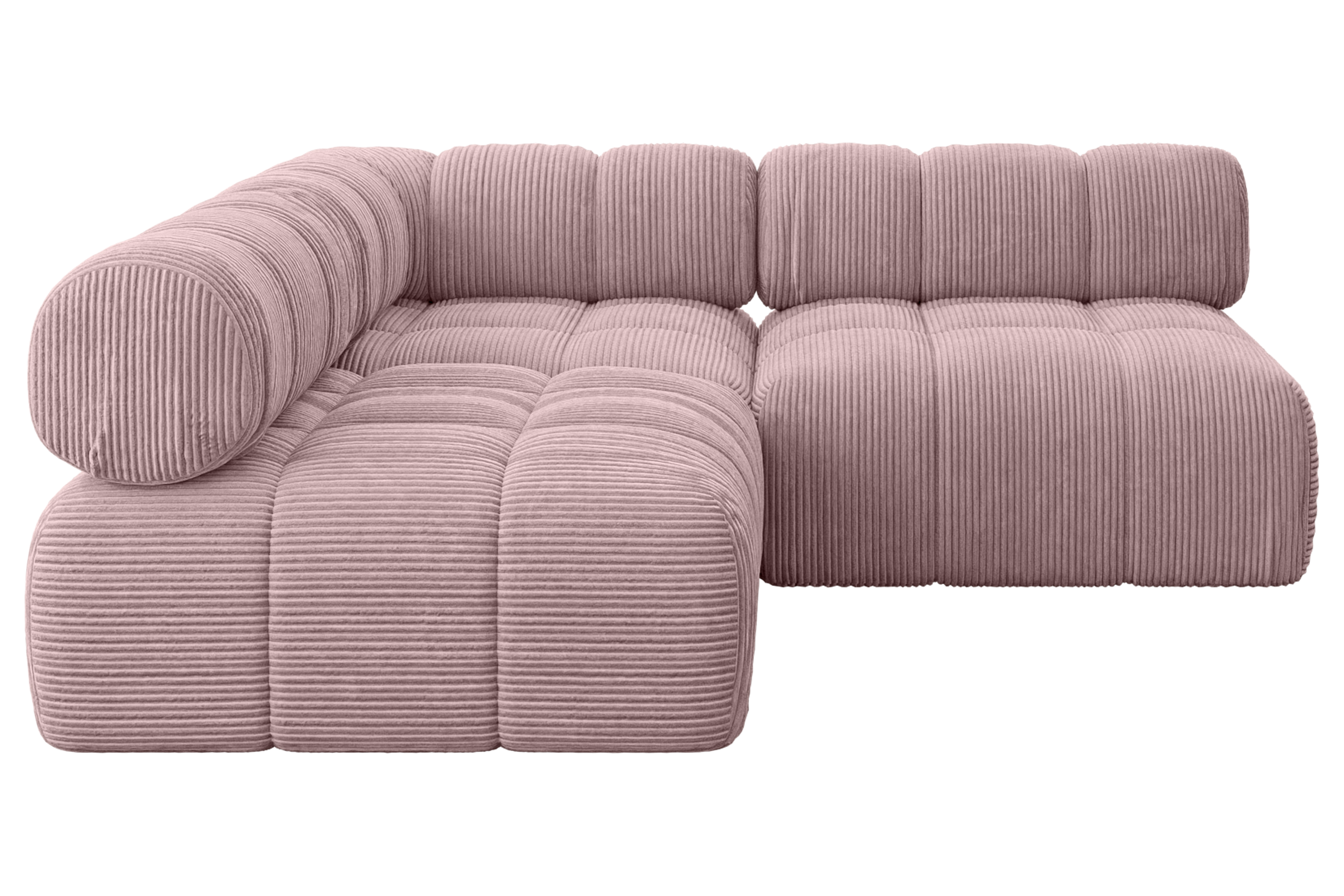 Ecksofa Samaro-L1 Rosa - Poso 145